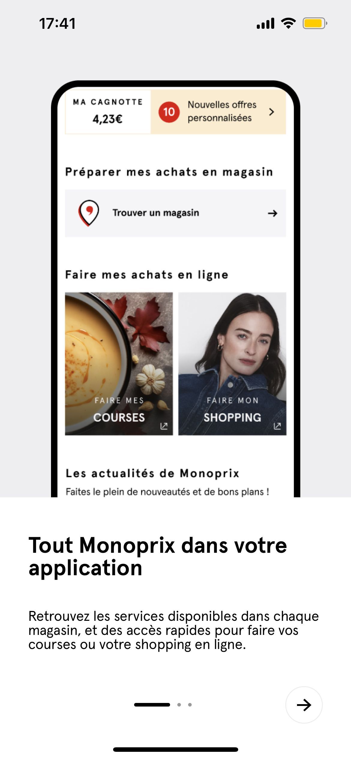 home (Monoprix)