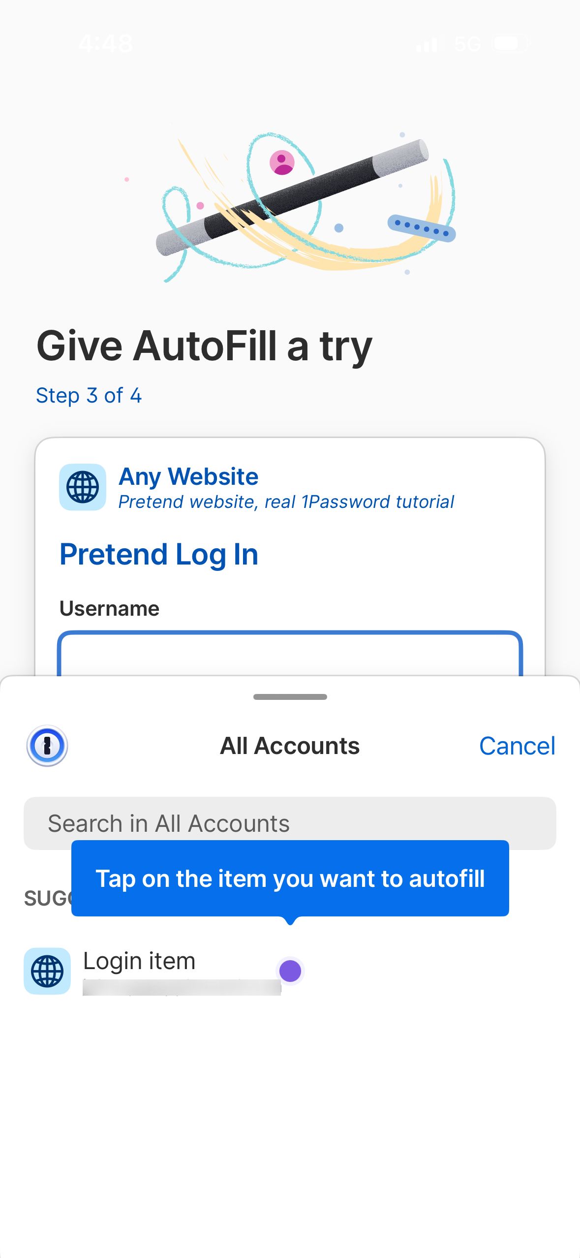 Overlay (1Password)