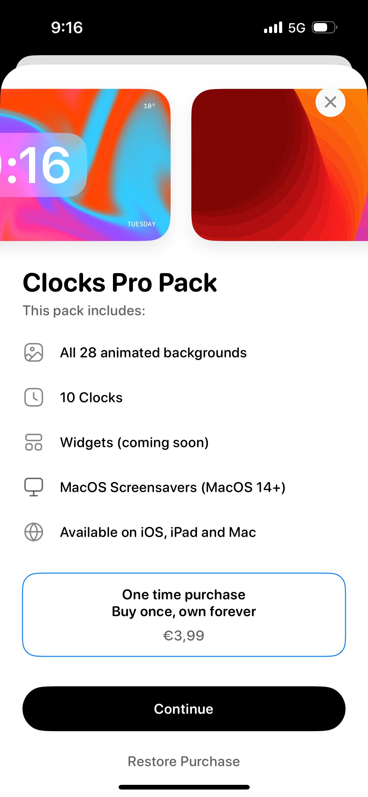 Purchase (Clocks)