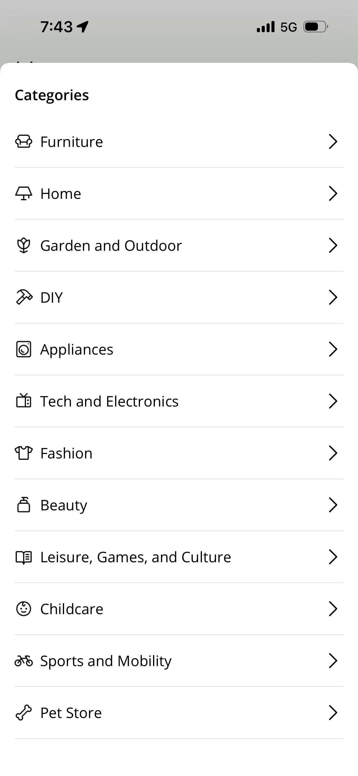 Category List (Geev)