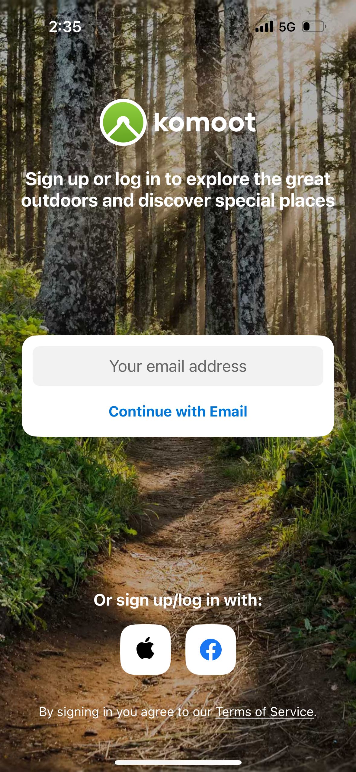 login (Komoot)
