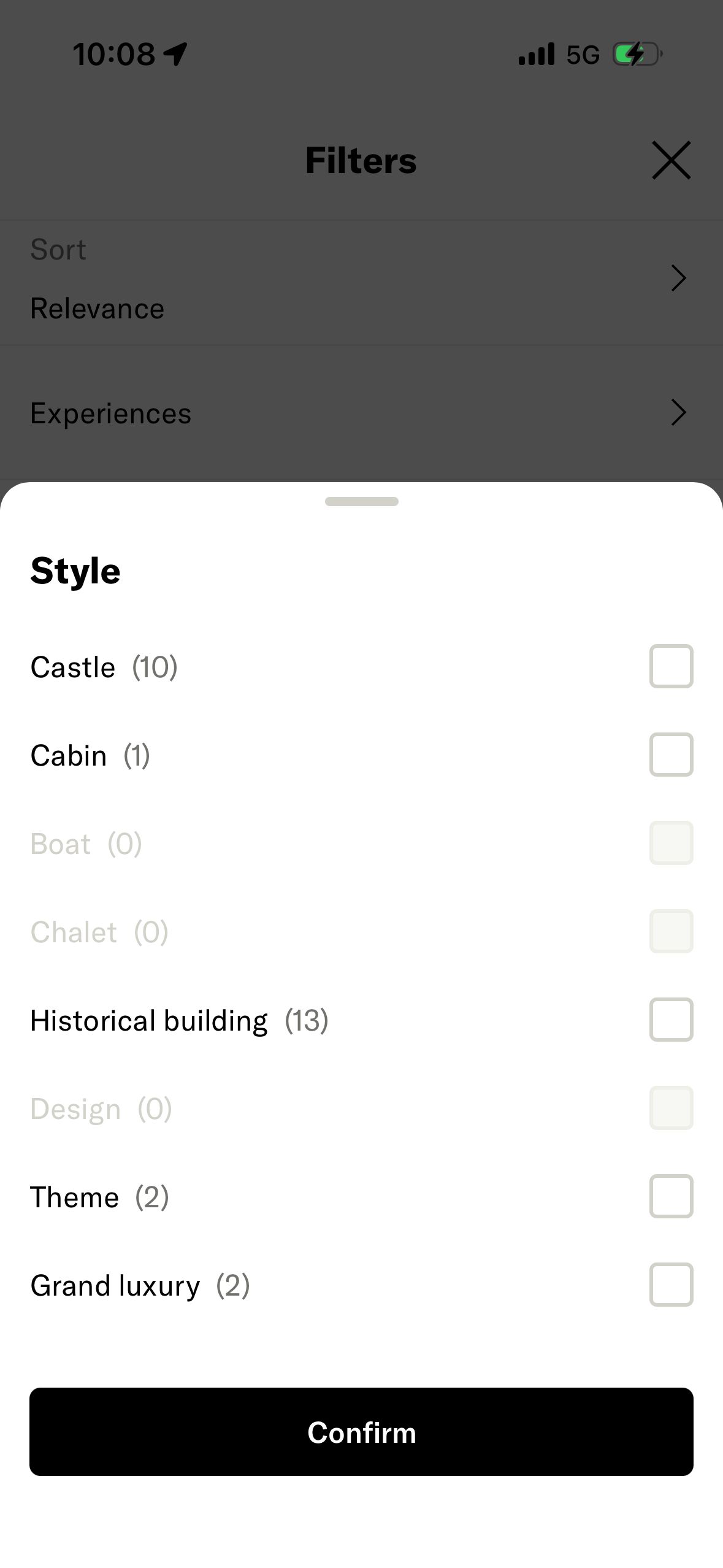 Filter Screen (Staycation)