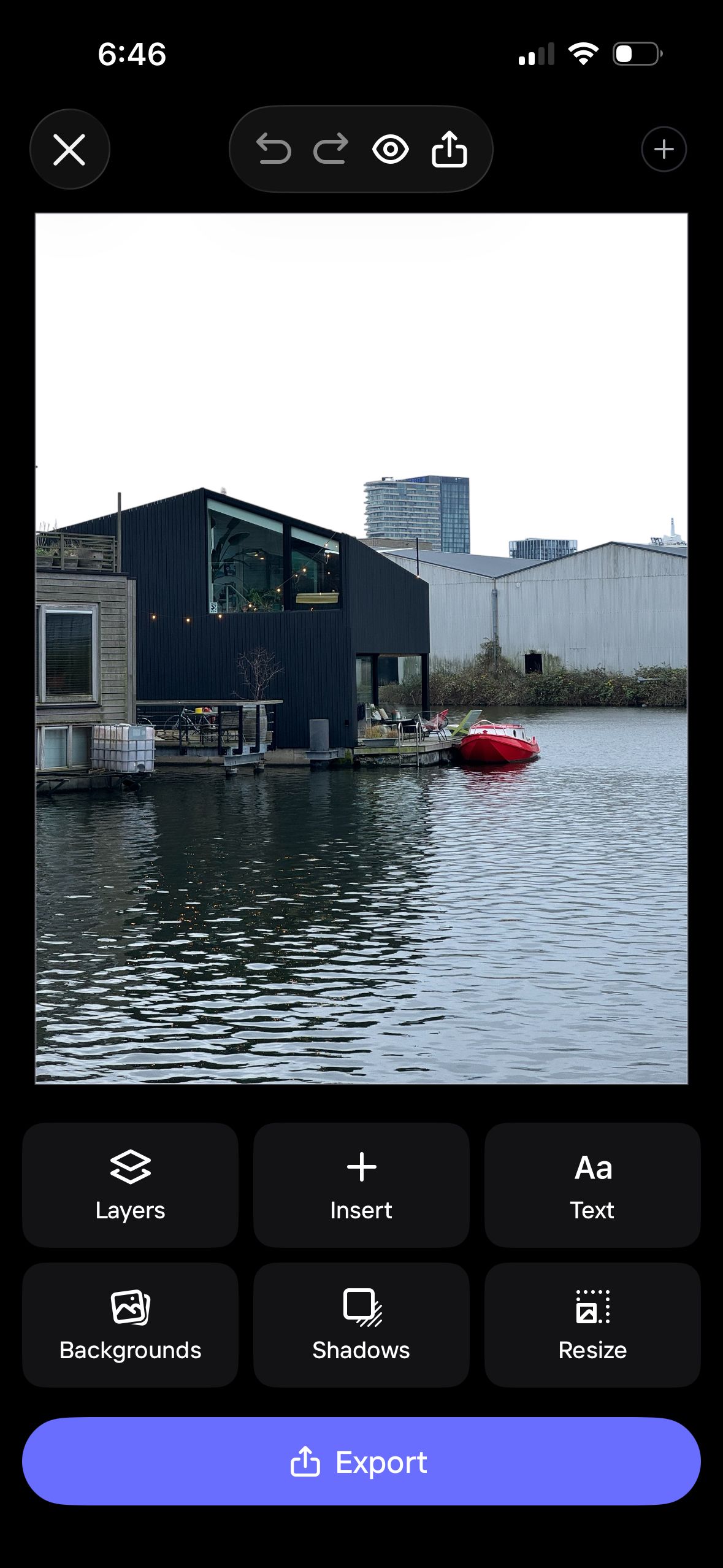 image editor (Photoroom)