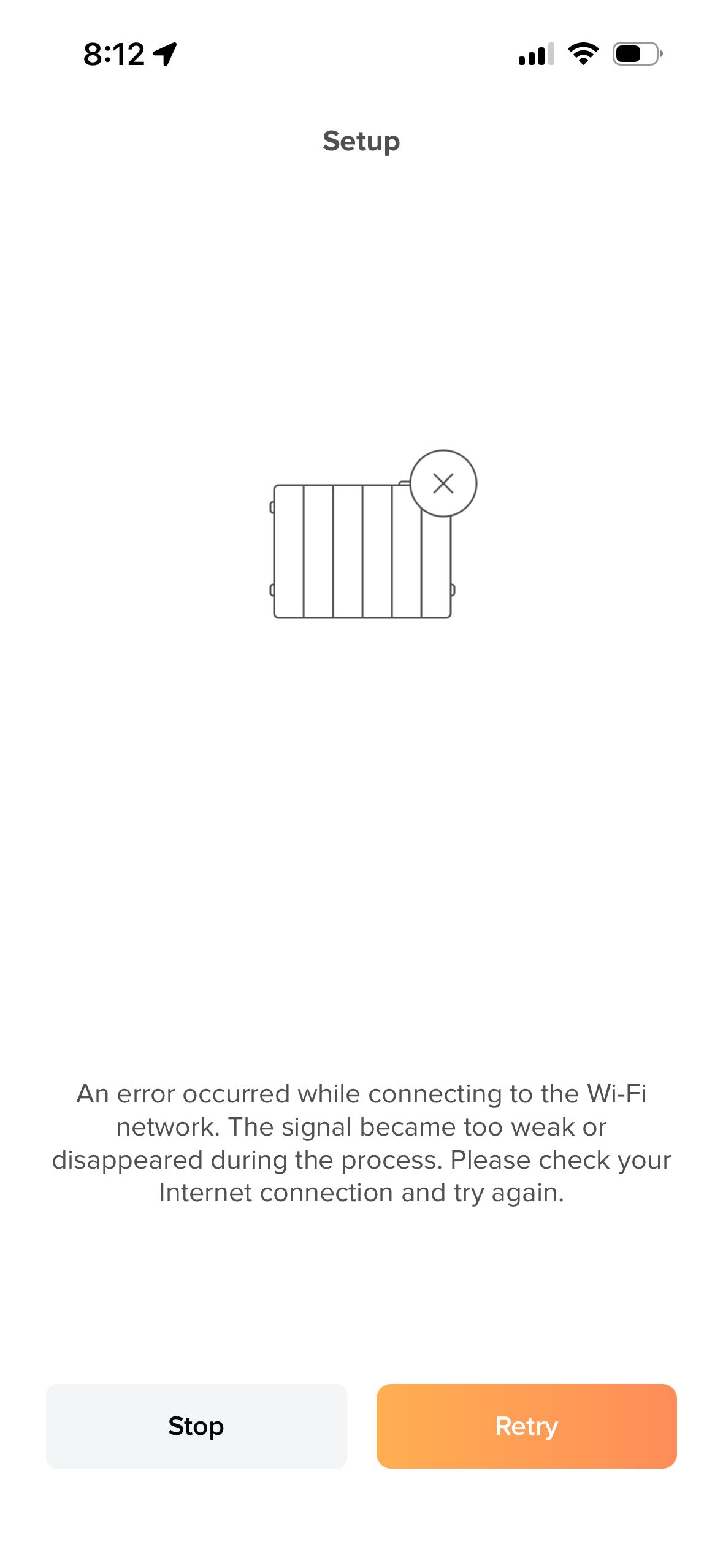 Error (Intuis Connect Netatmo)