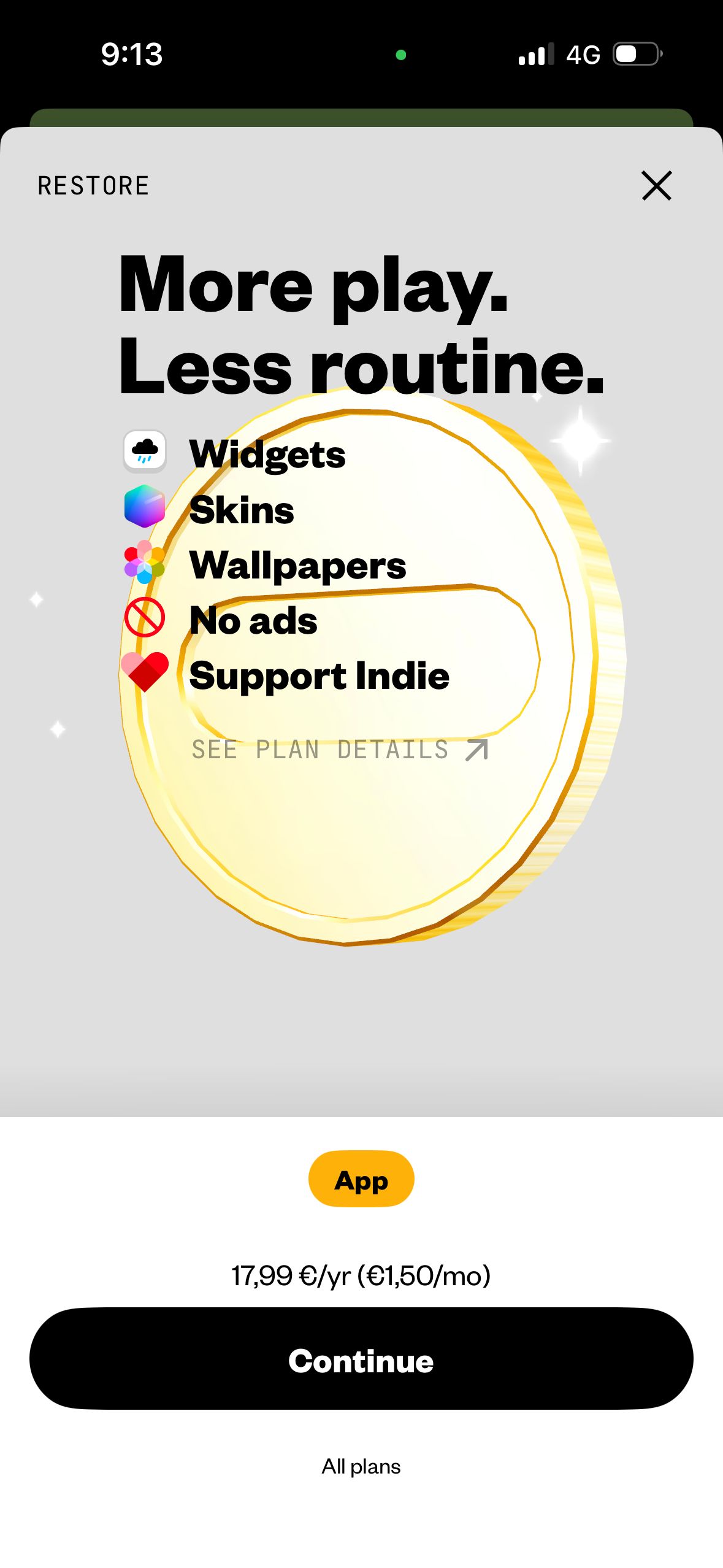 Subscription (!Camera)