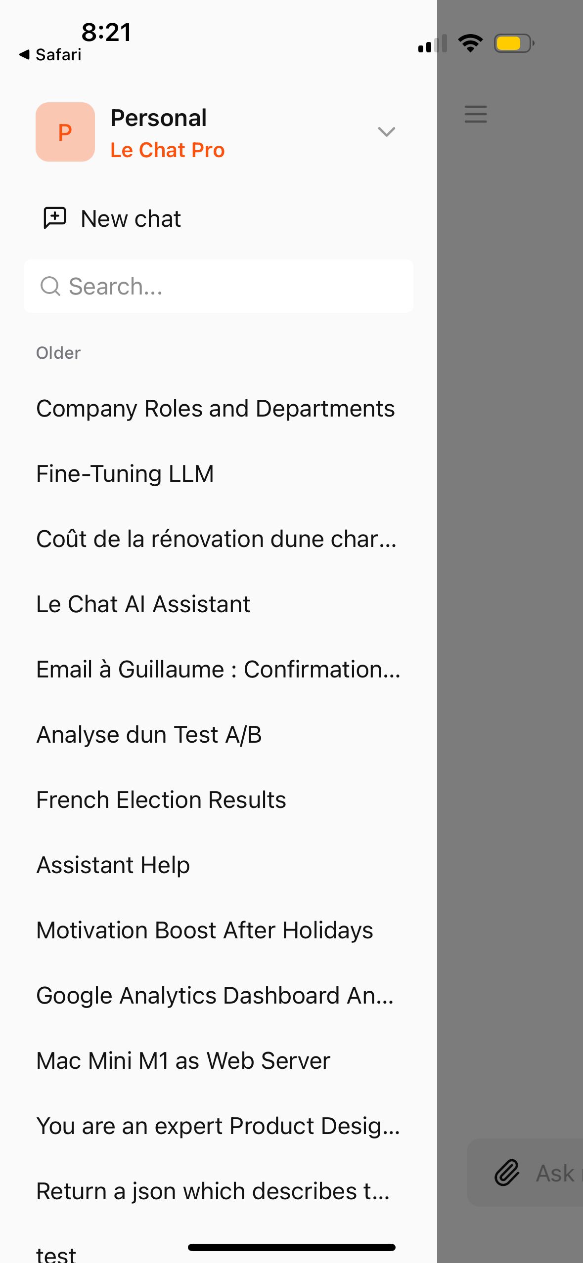 Chat List