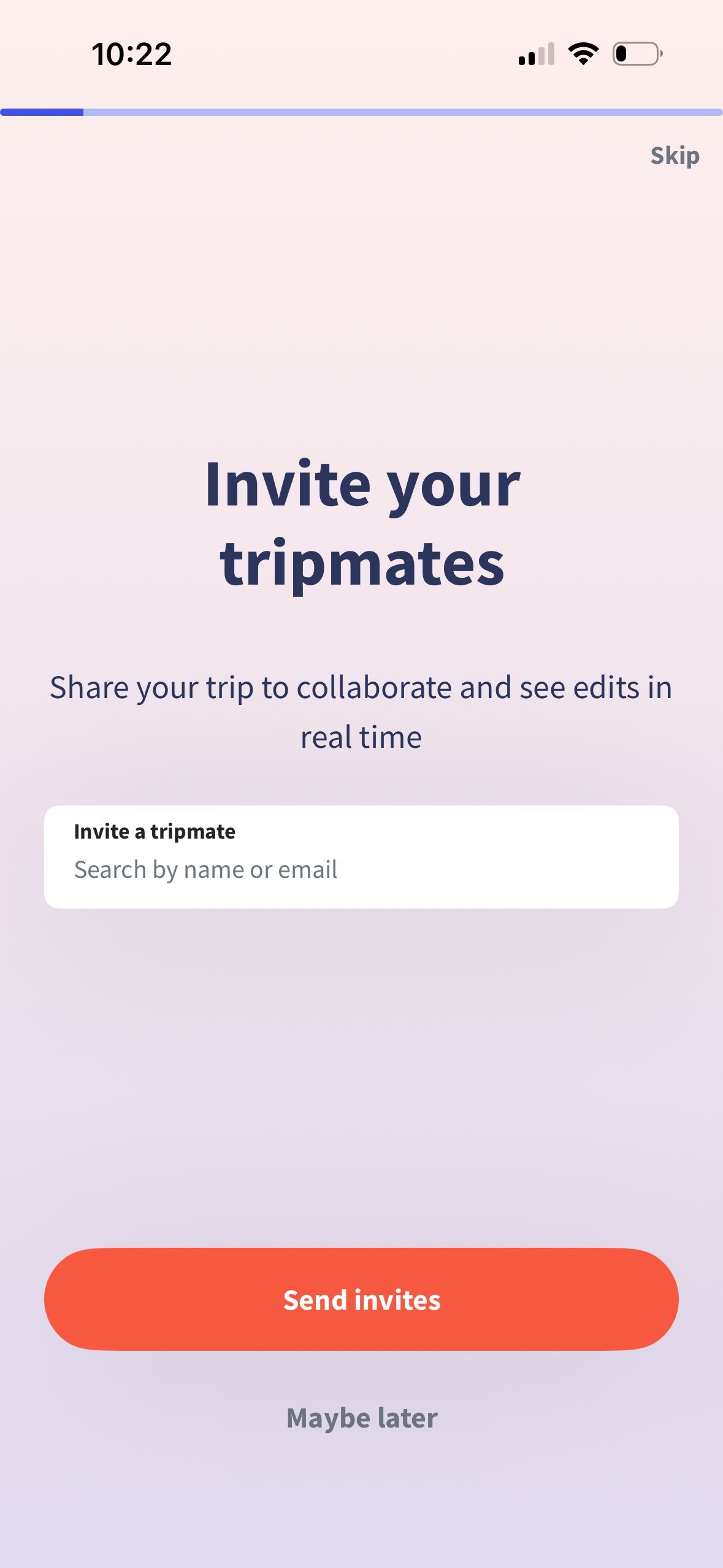 invite (Wanderlog)