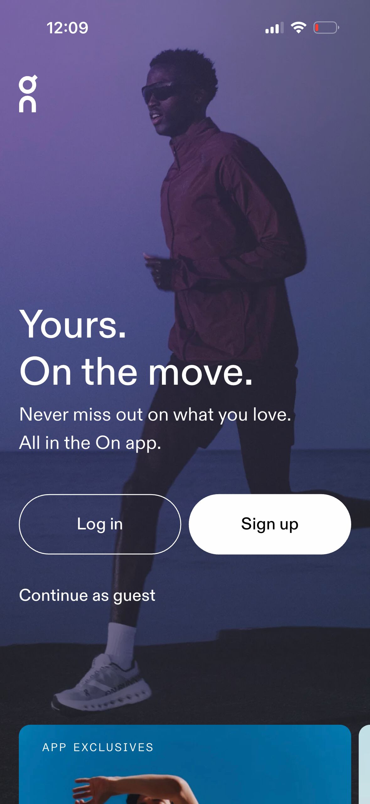 login (On)