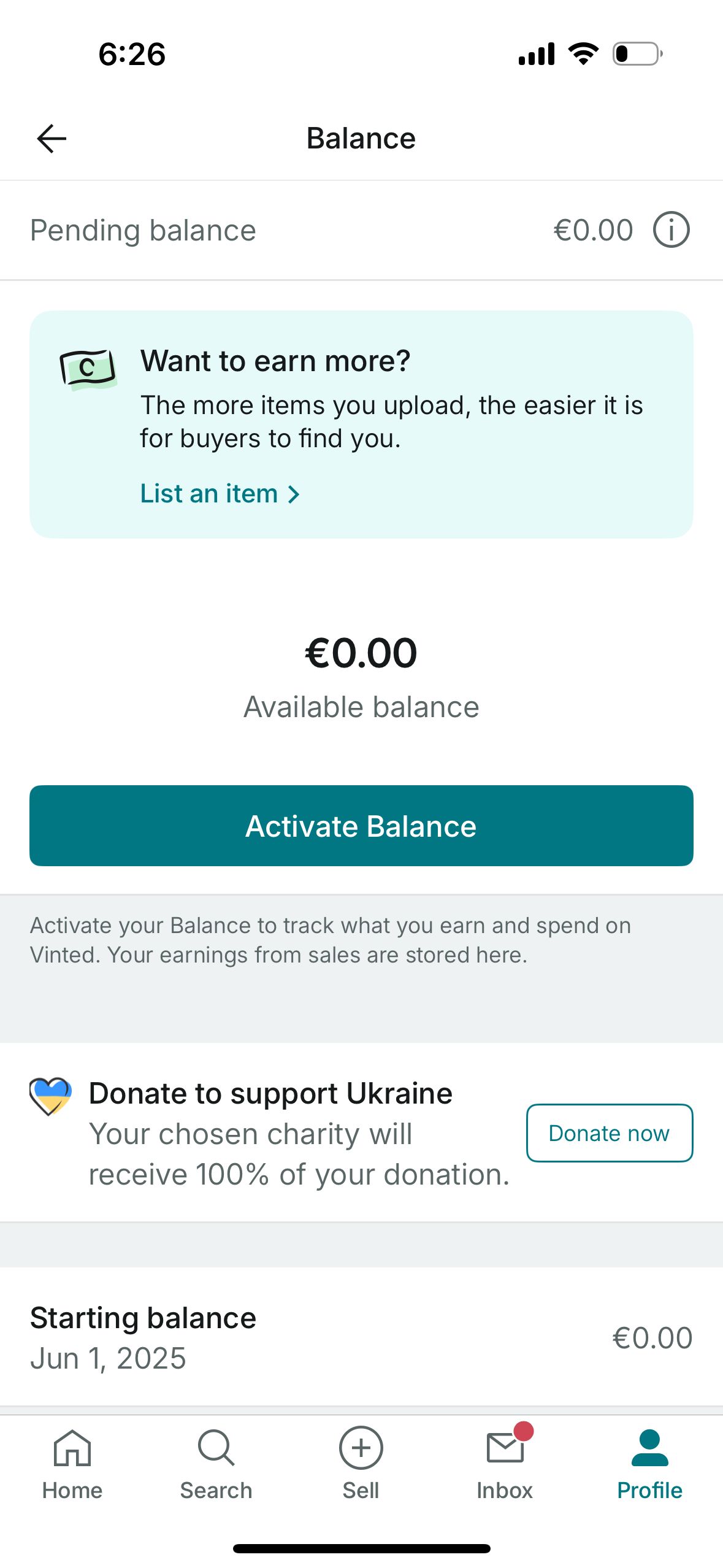 Balance (Vinted)