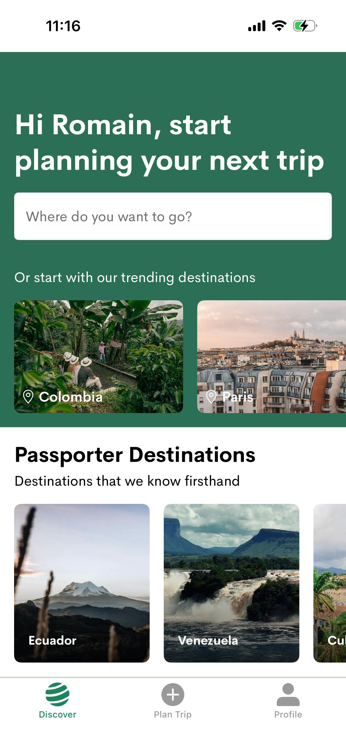 home (Passporter)
