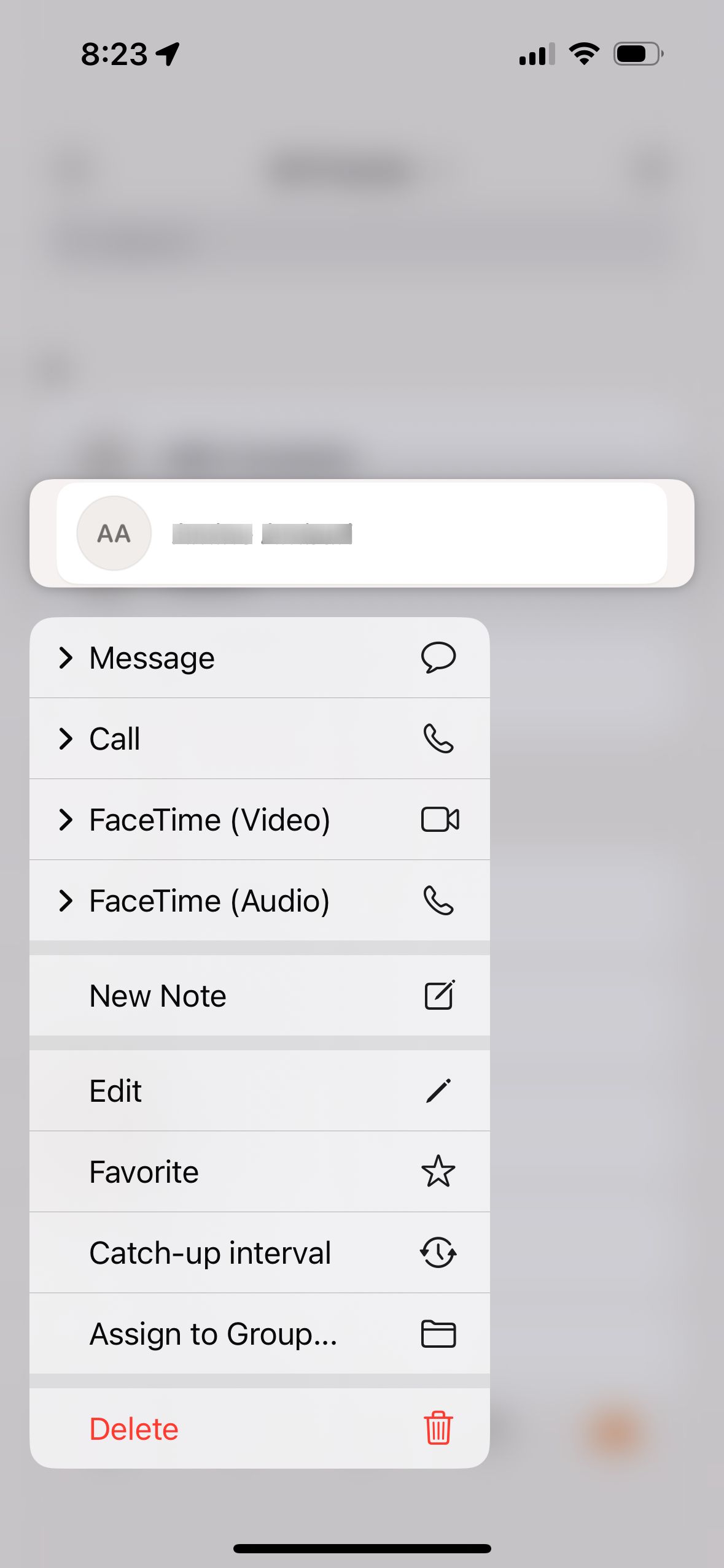 contact management