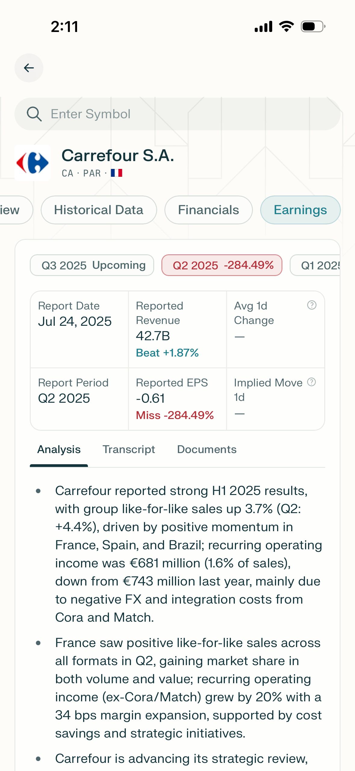 Financial Dashboard (Perplexity)
