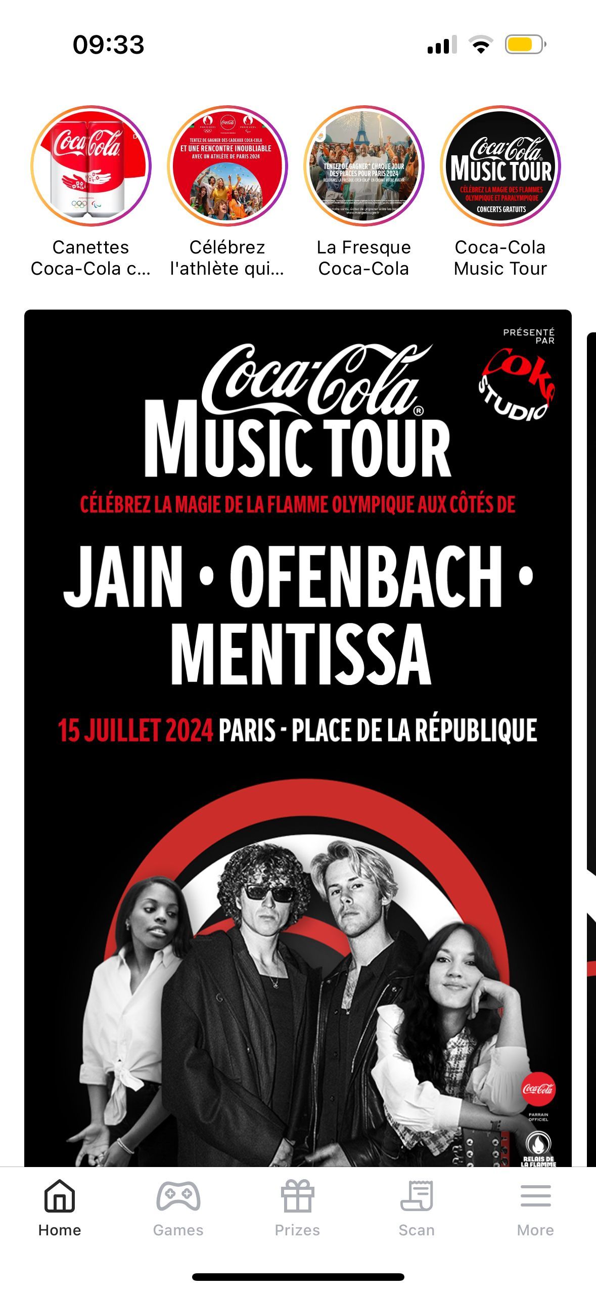 event (Coca-Cola Music Tour)