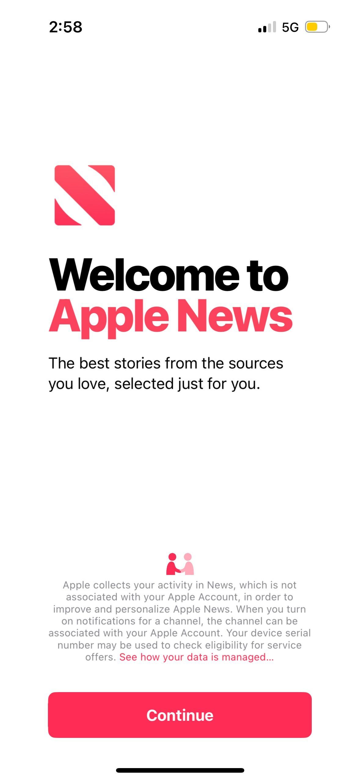 welcome (Apple News)