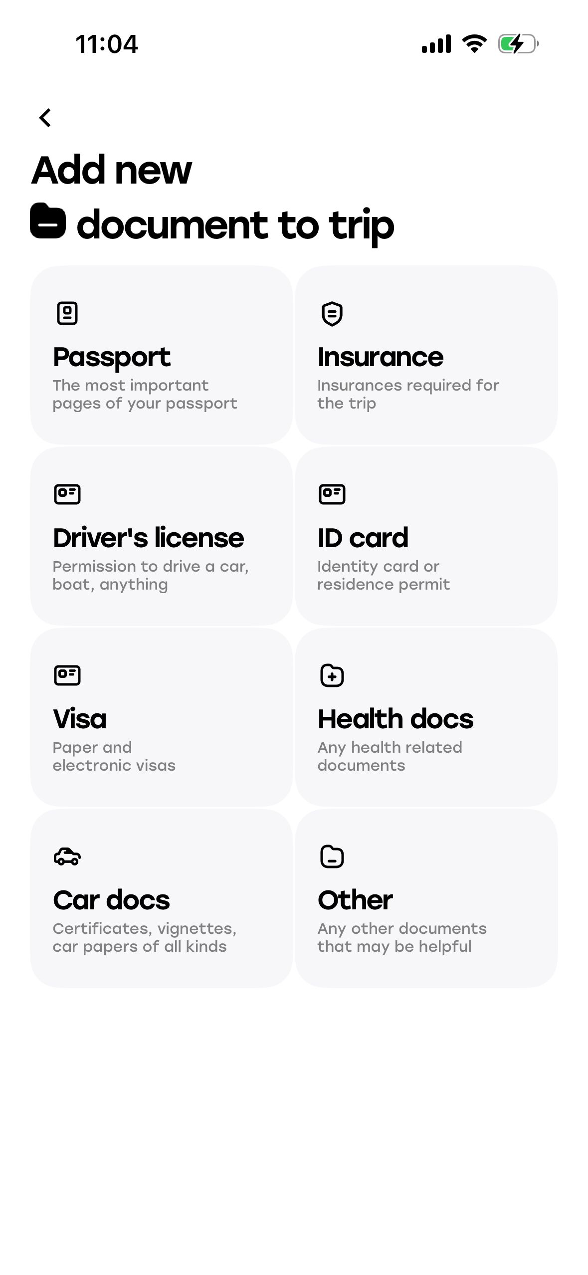 List (Plan & Go)