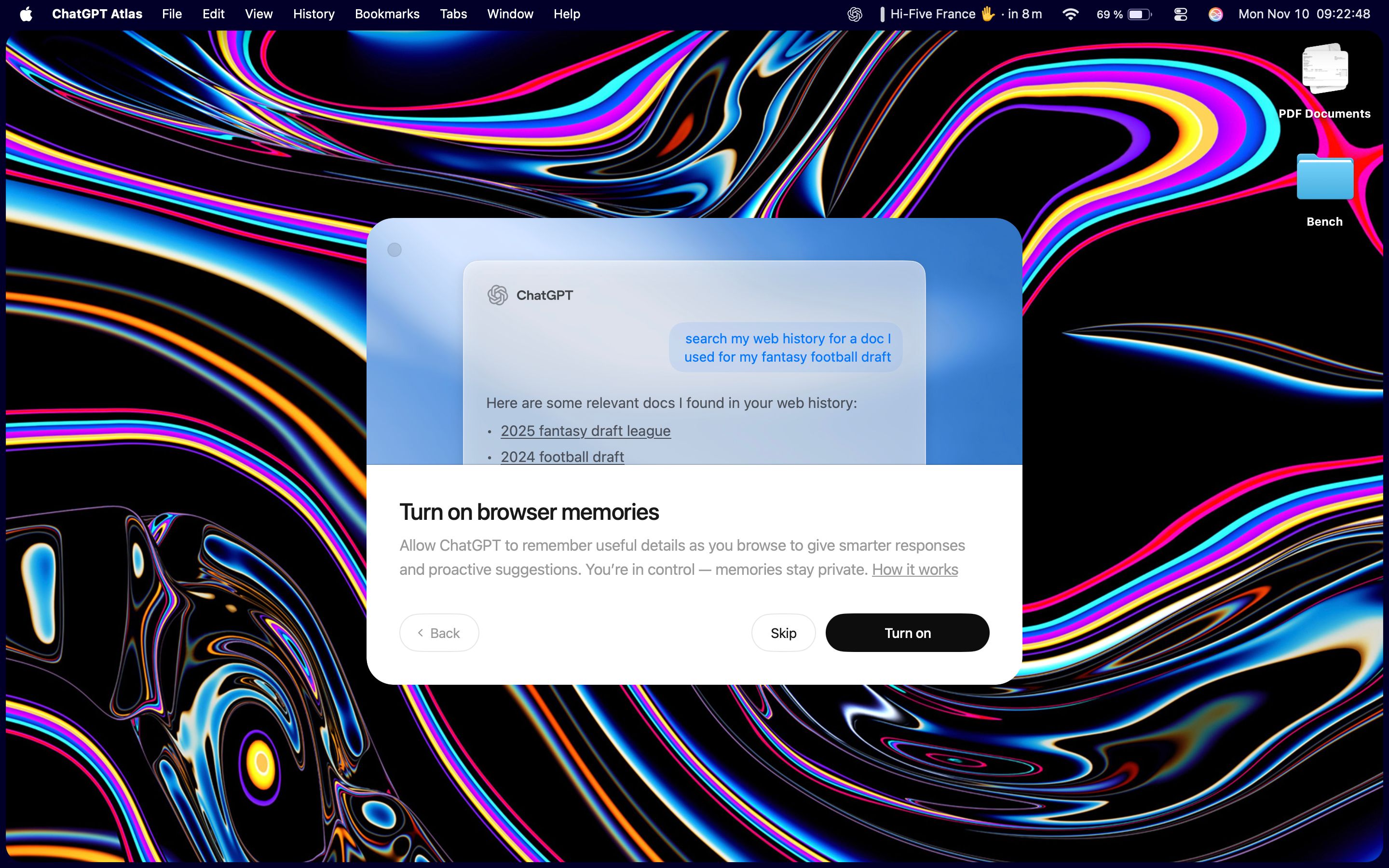 modal (ChatGPT Atlas)