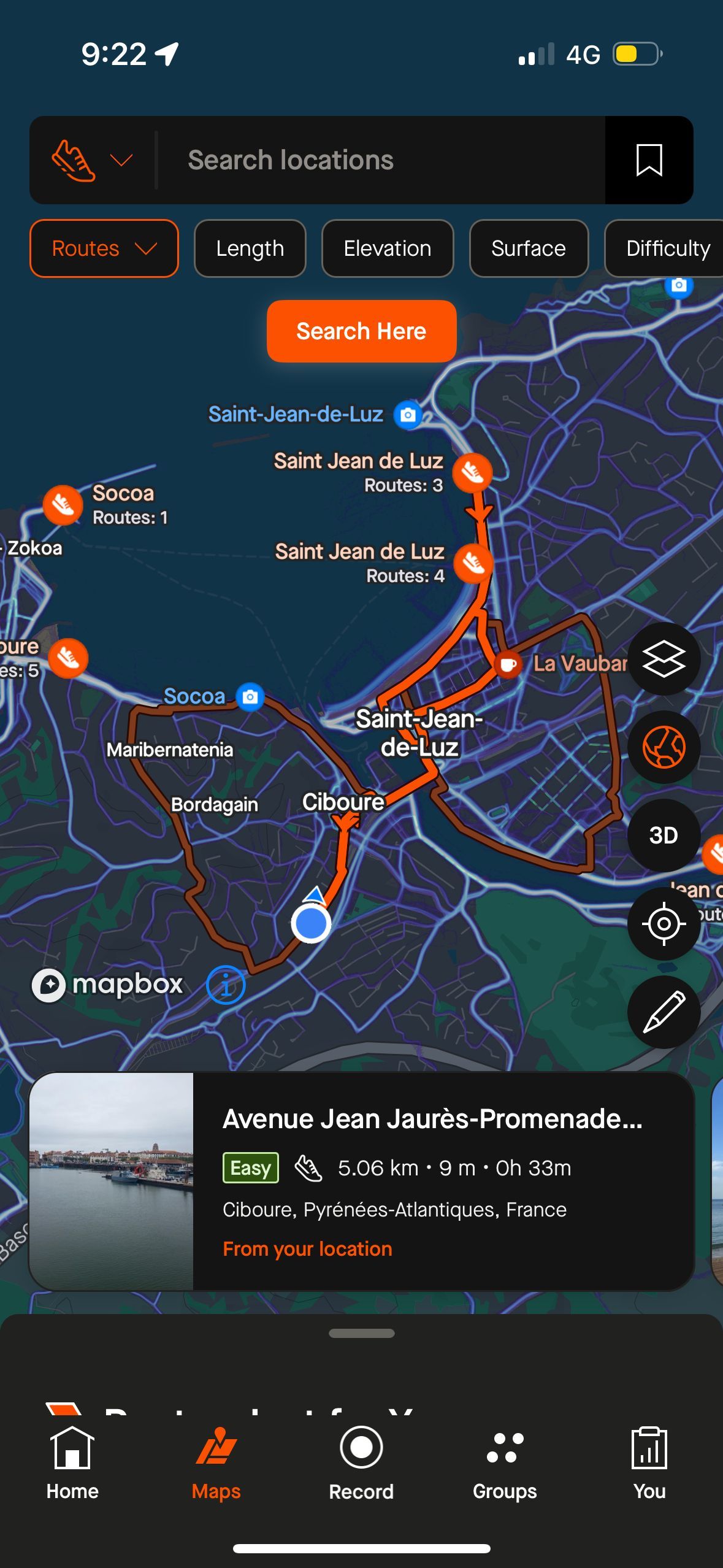 maps (Mapbox)