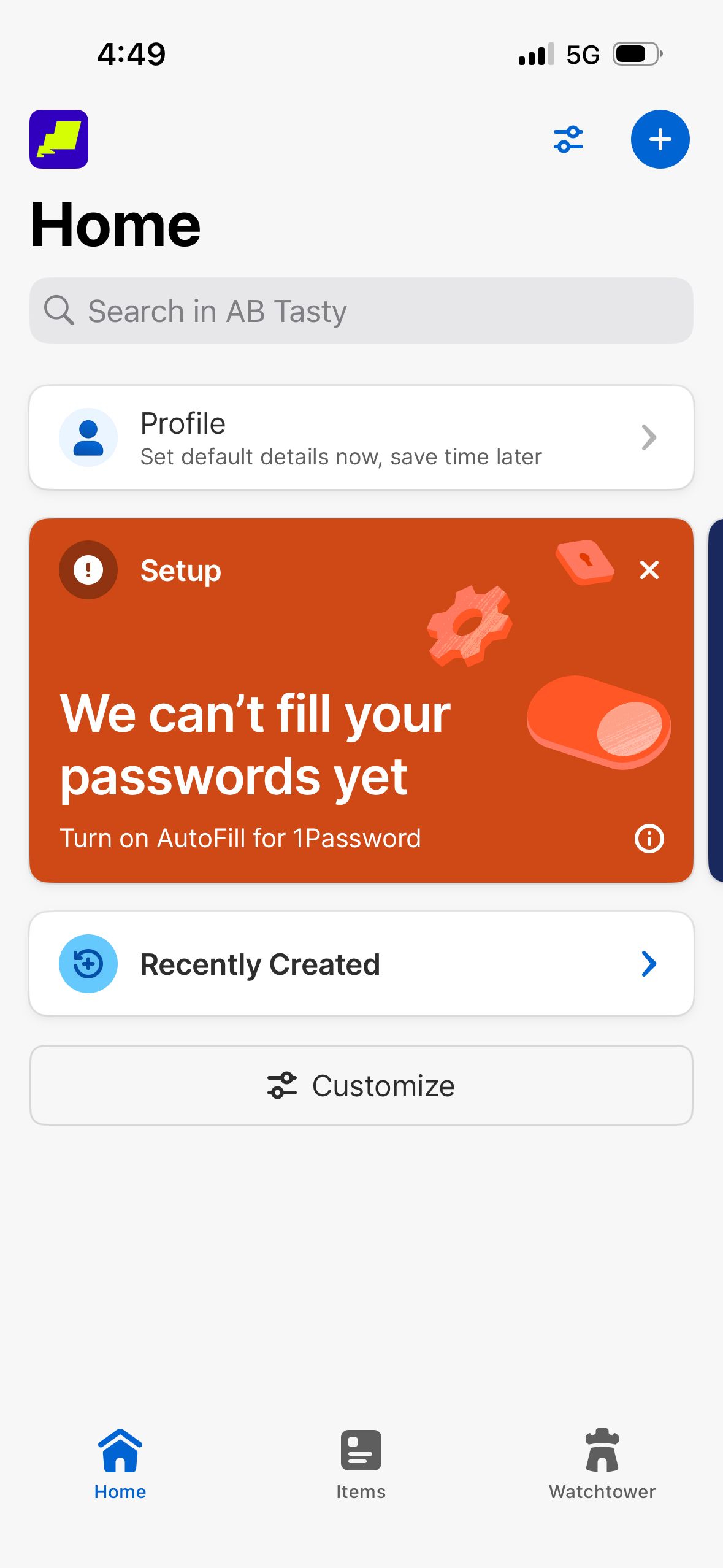 Home (1Password)