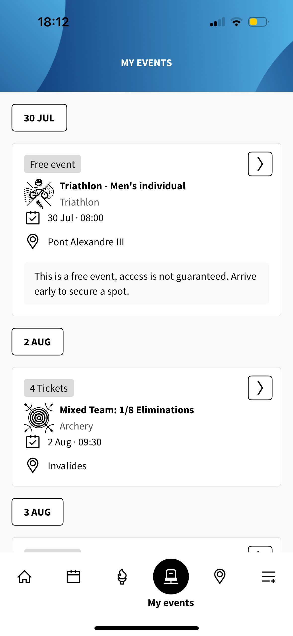 activity (Event Tracker)