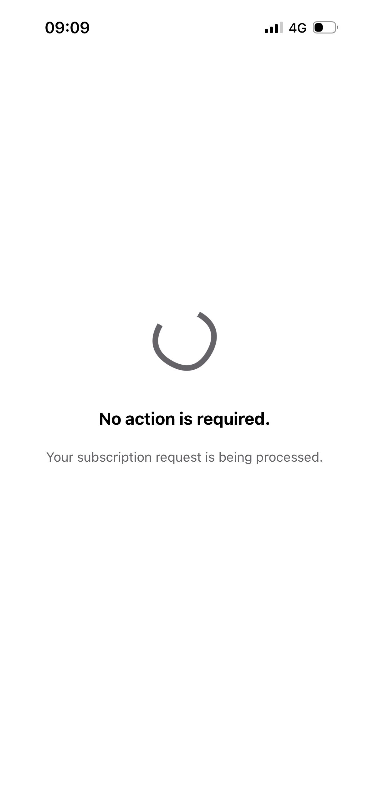 loading screen (Deezer)