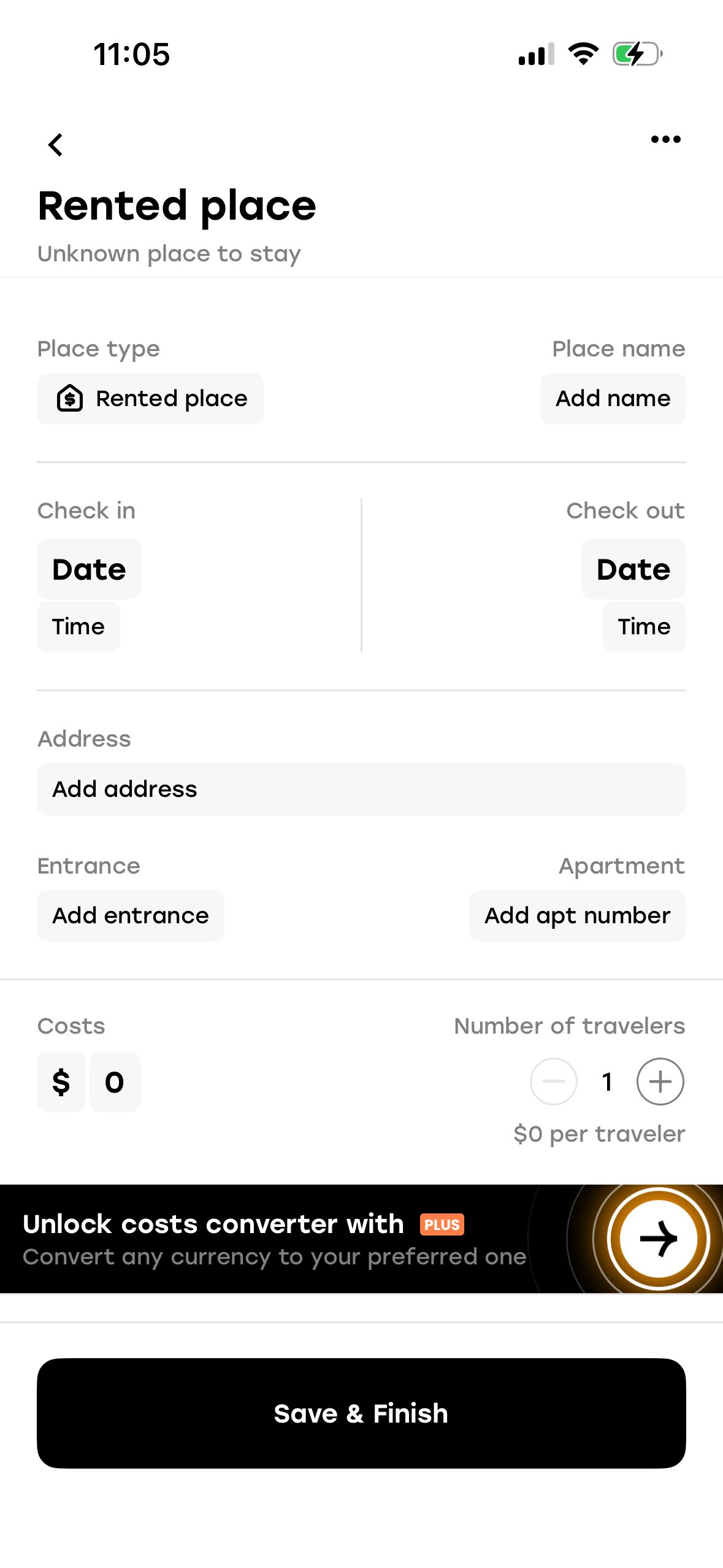 form (Plan & Go)