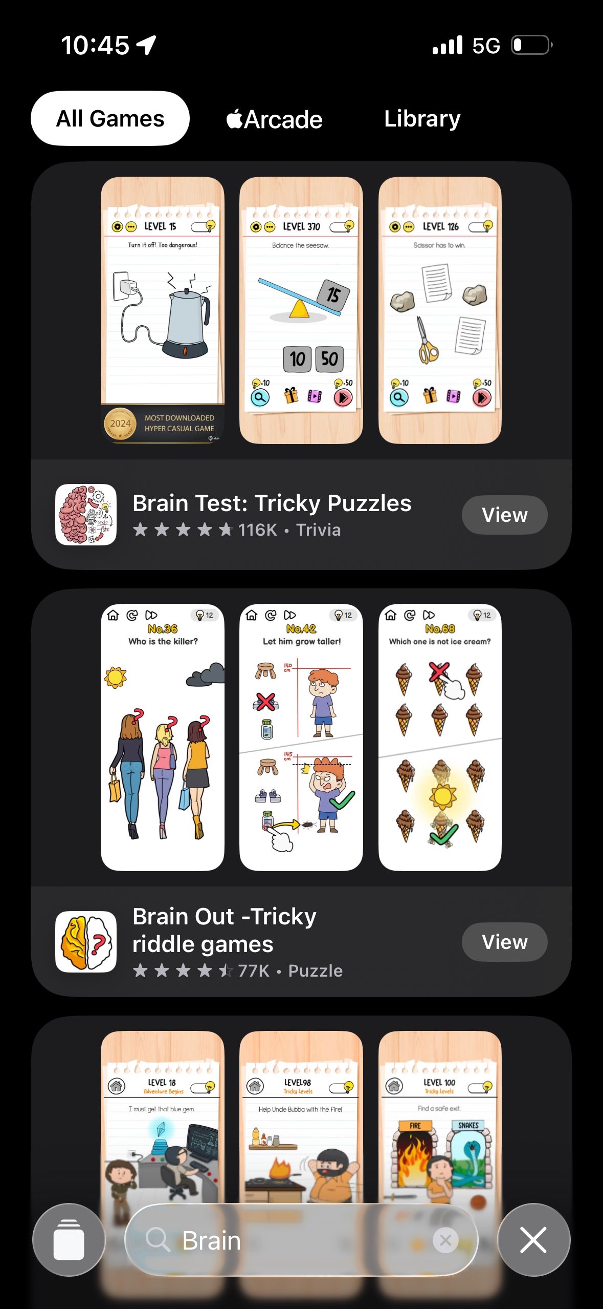 App Store (Apple Games iOS26)