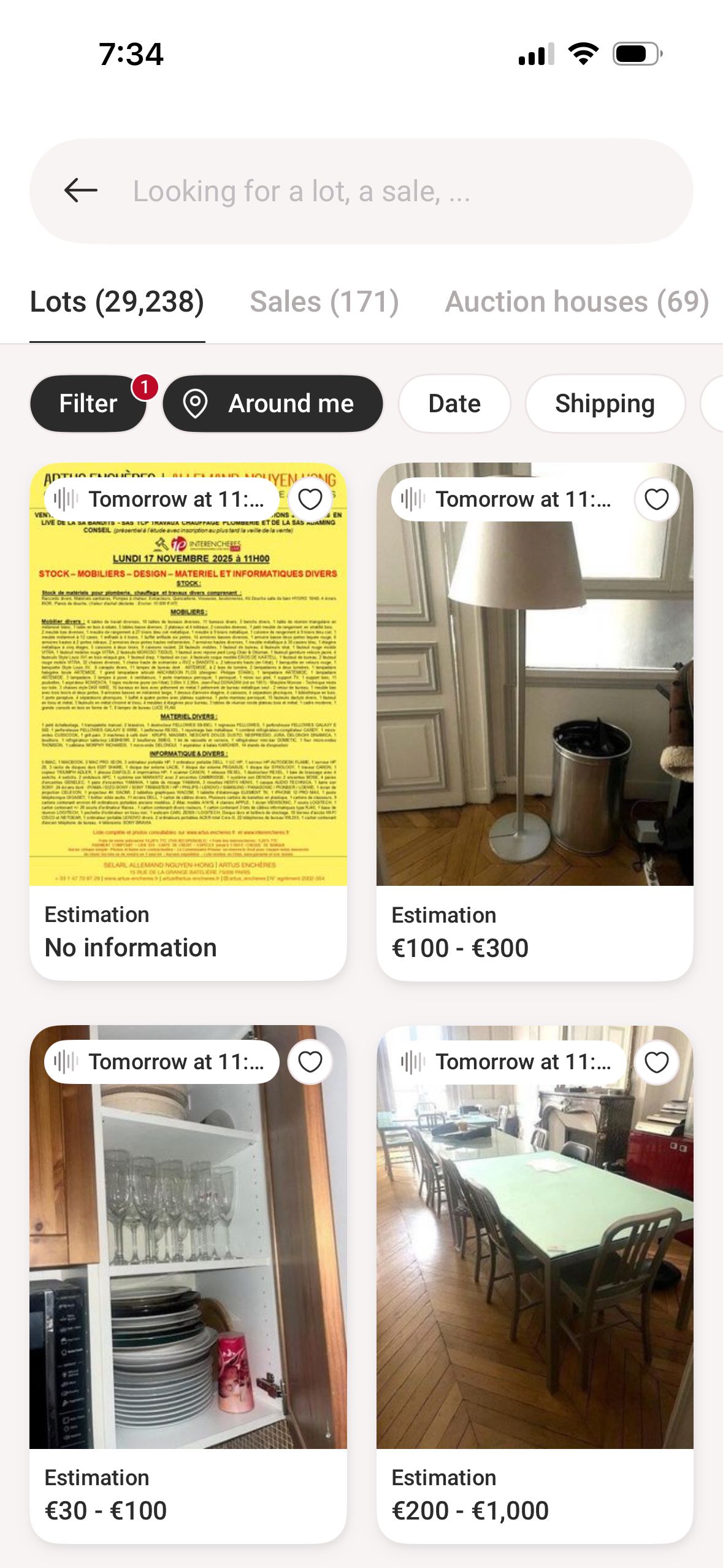 listing (Interencheres)