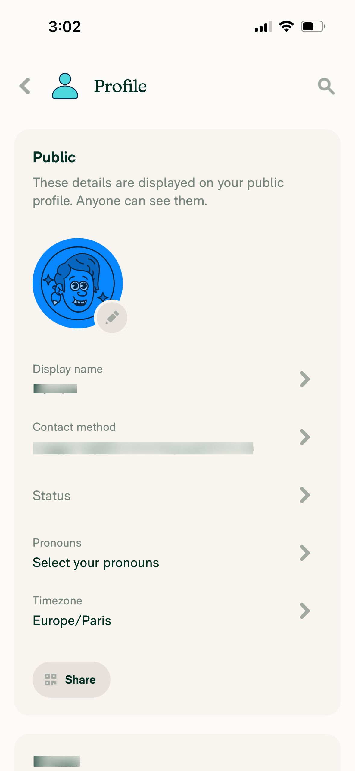 Profile (Expensify)