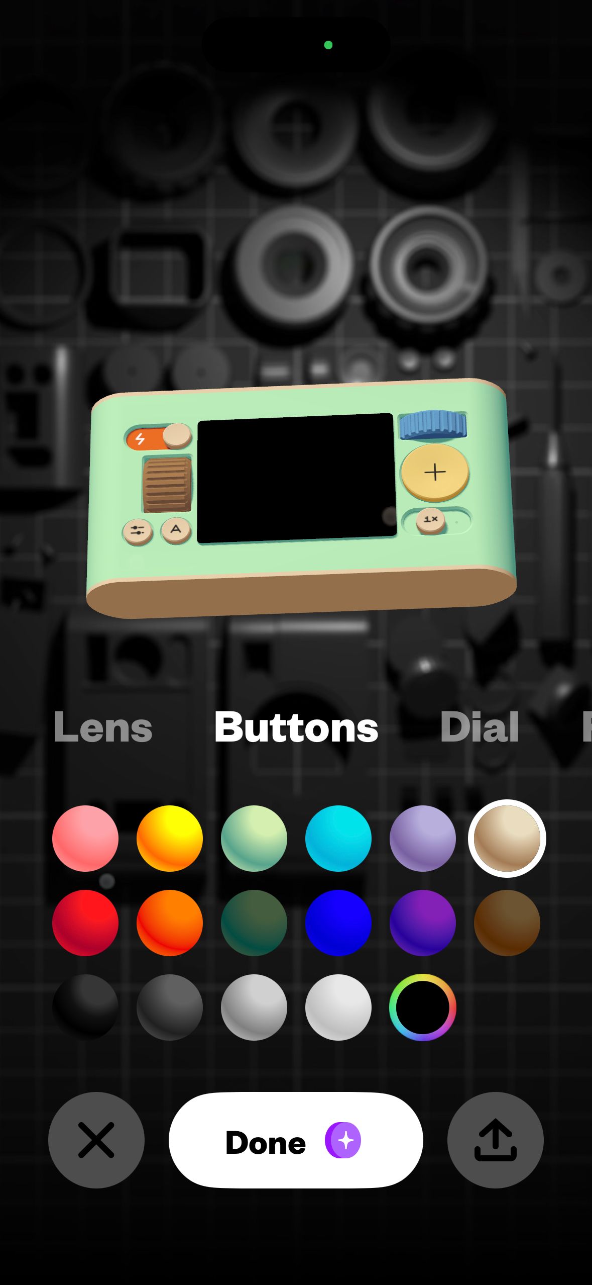 Settings / Configuration (!Camera)