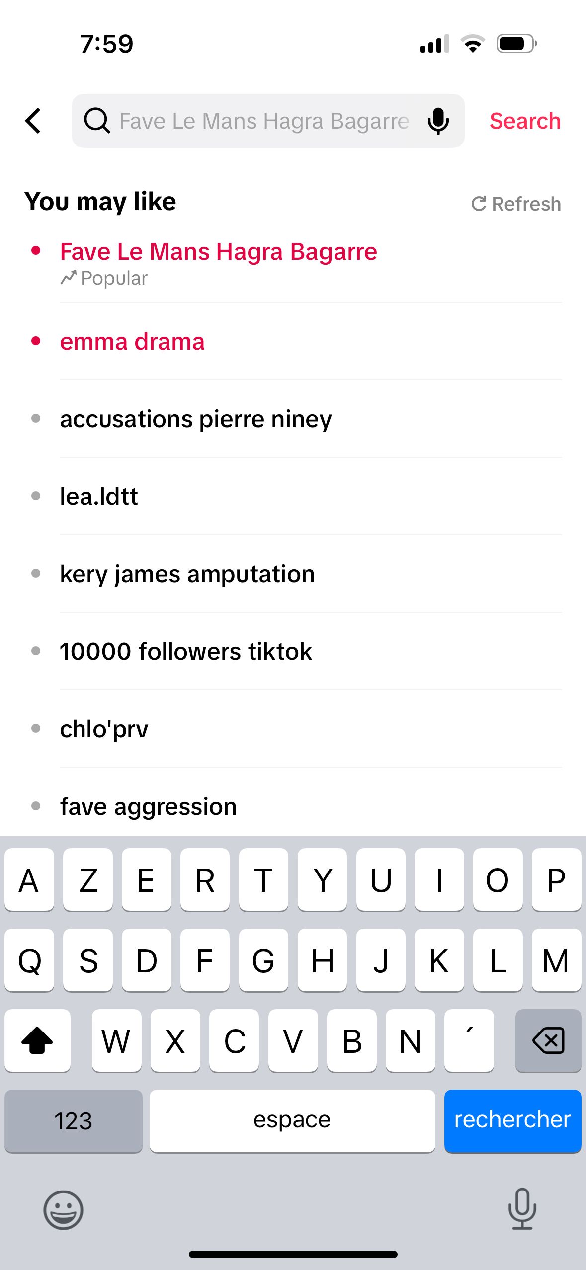 search (TikTok)