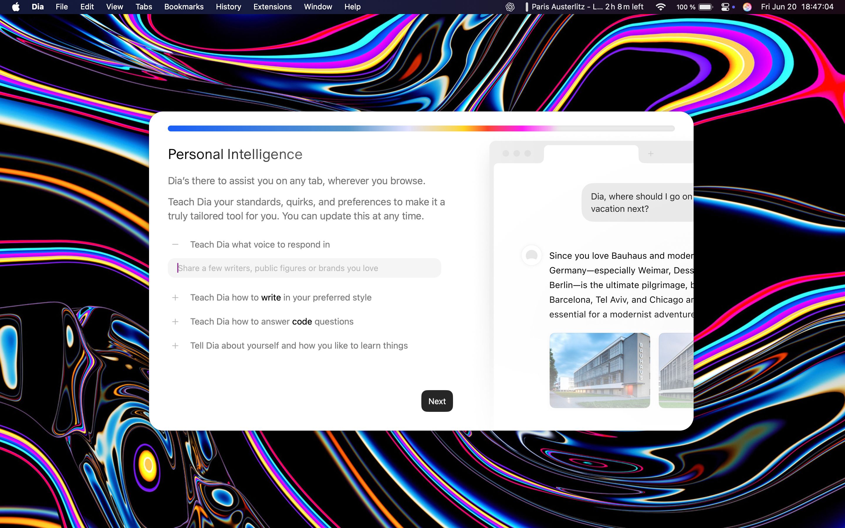 onboarding (Dia)