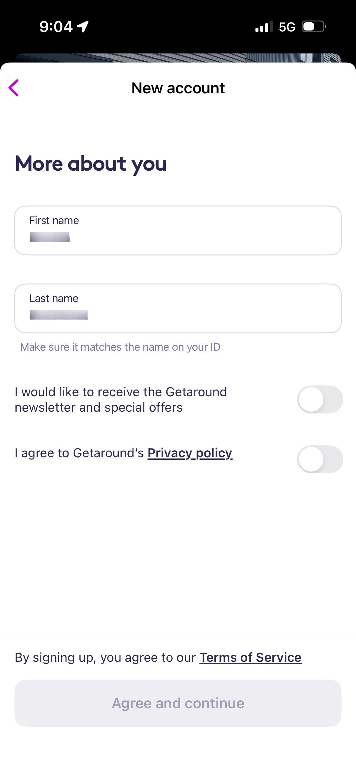 Form (Getaround)