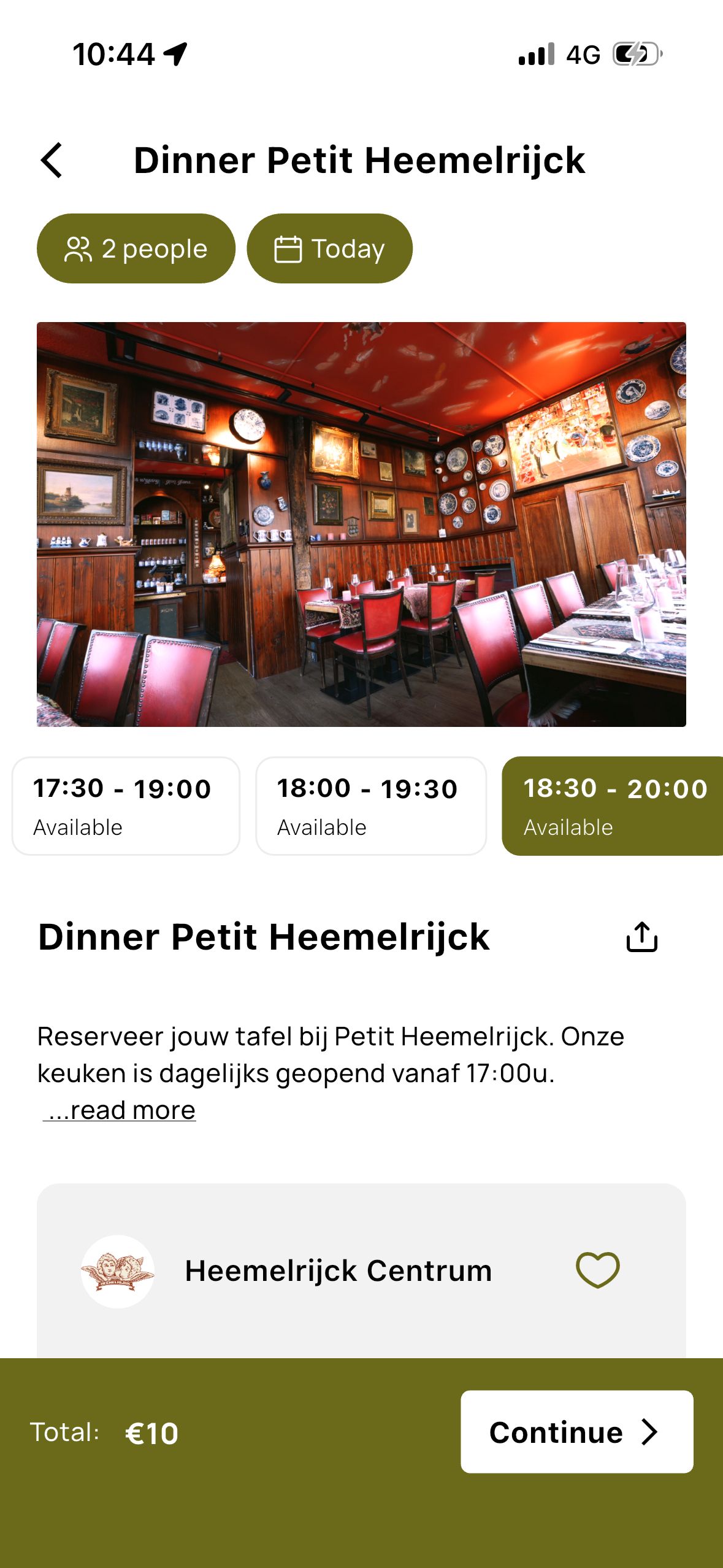 Booking Confirmation (Zenchef)