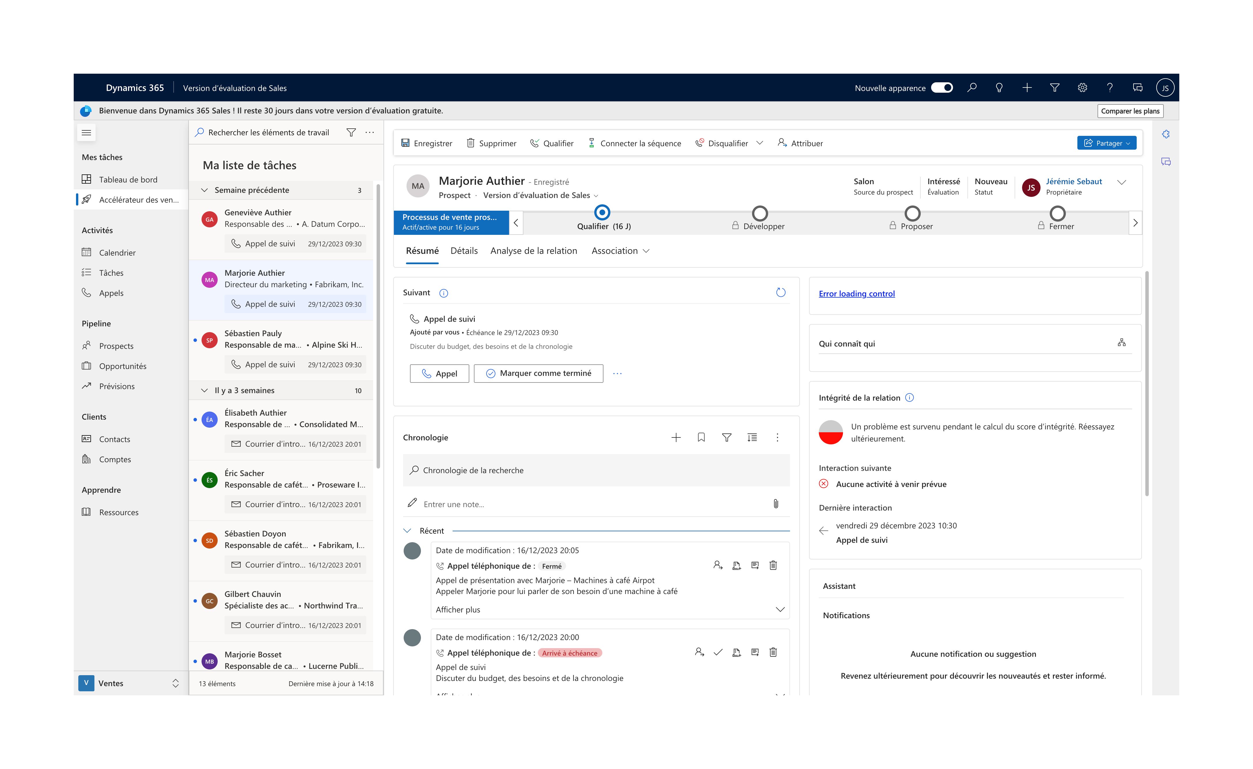 dashboard (Dynamics 365)