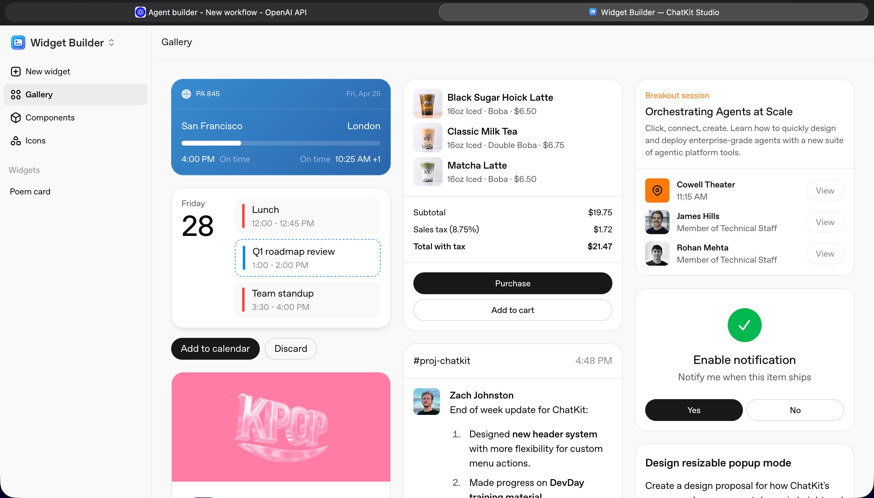 dashboard (OpenAI Agent Builder)