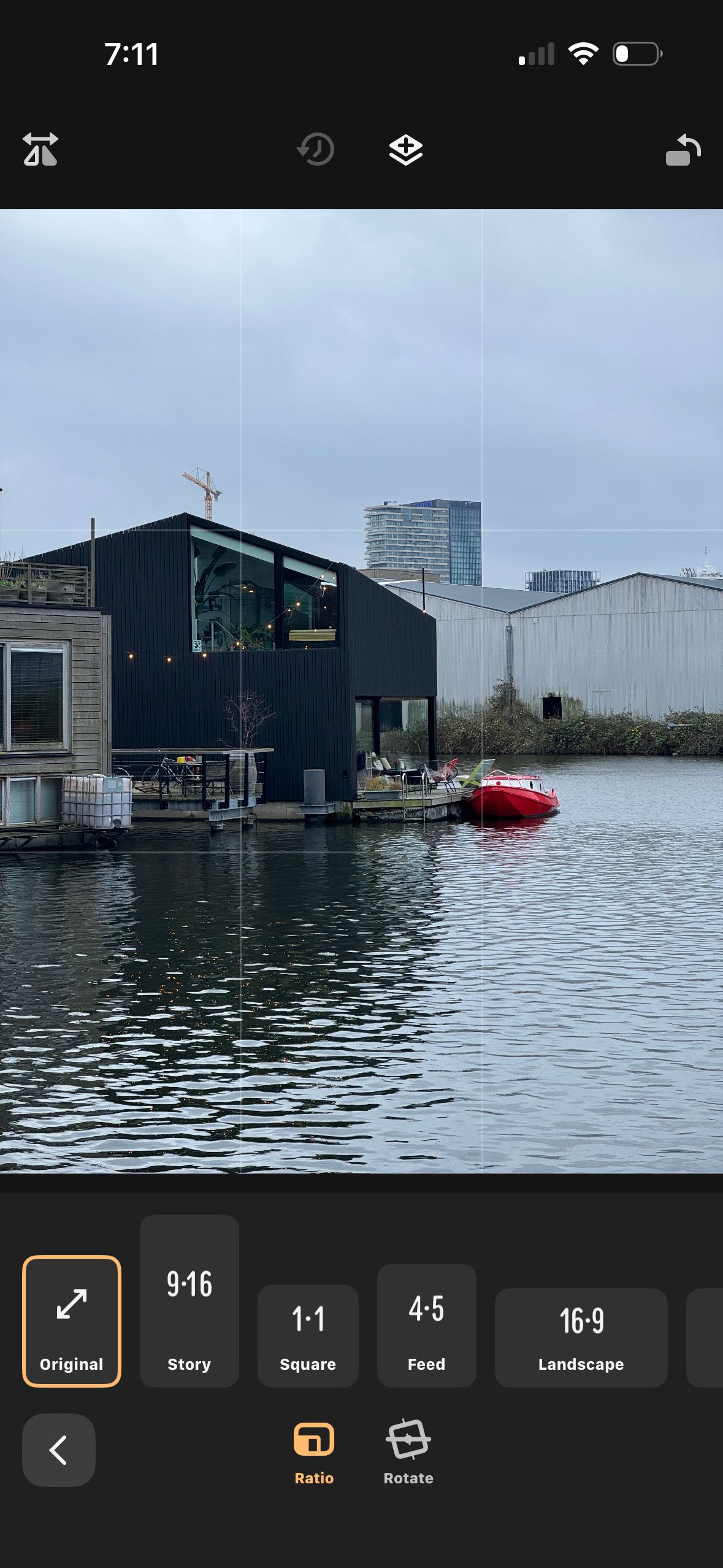 image editing (Prequel)