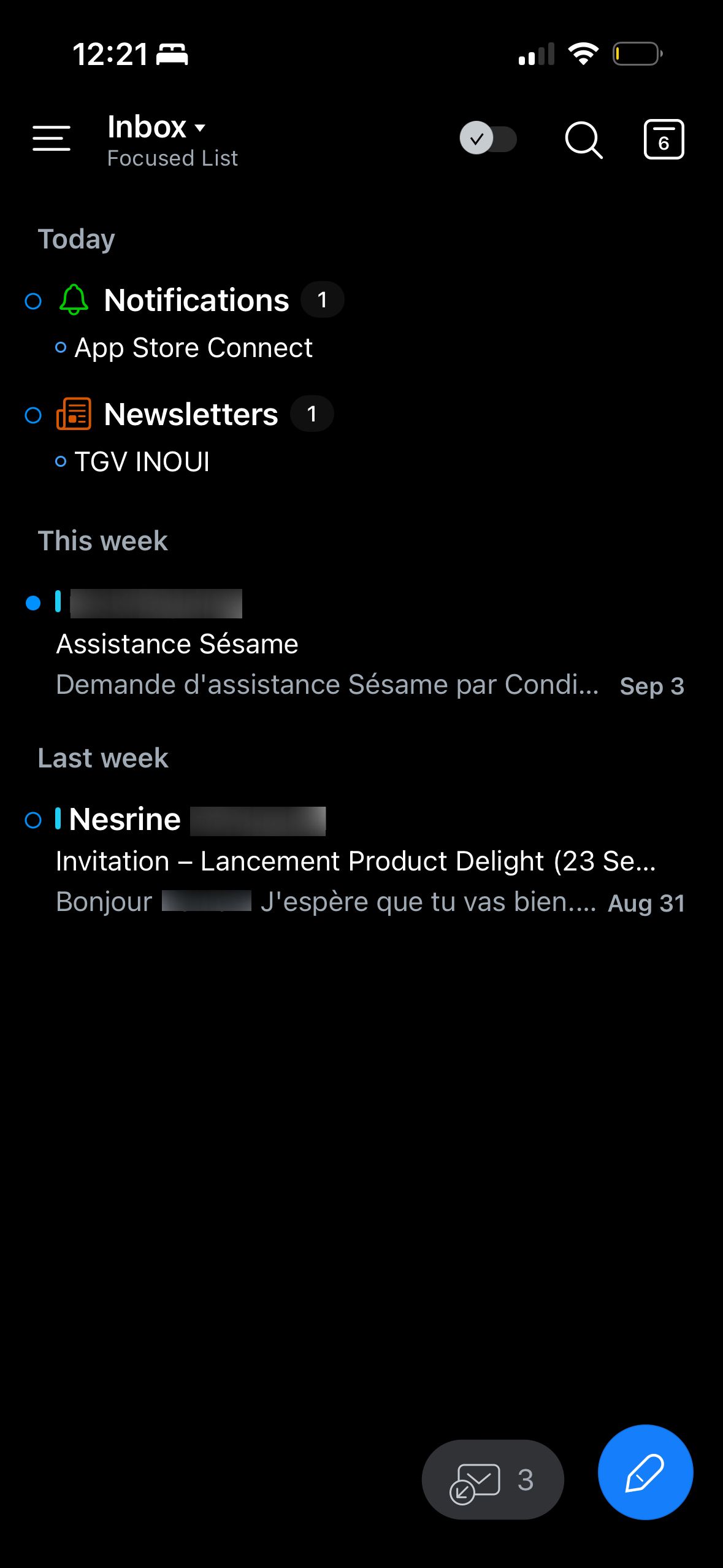 Email Inbox (Spark)