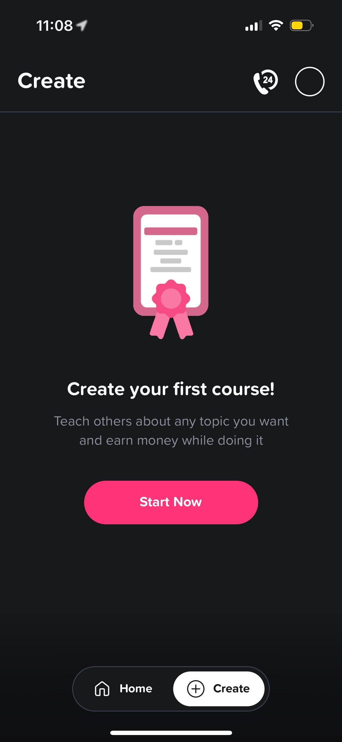 welcome (Course Creator)