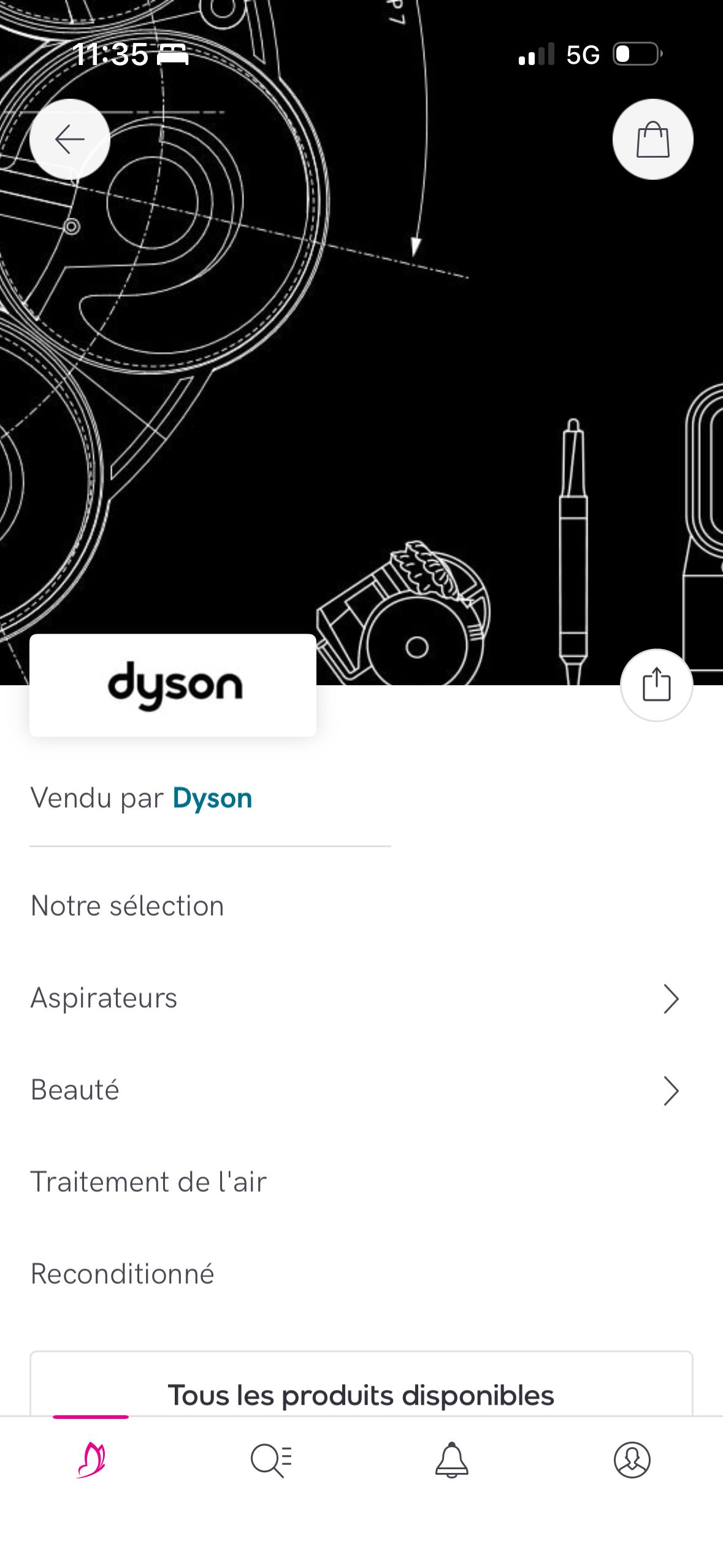 product list (Veepee)