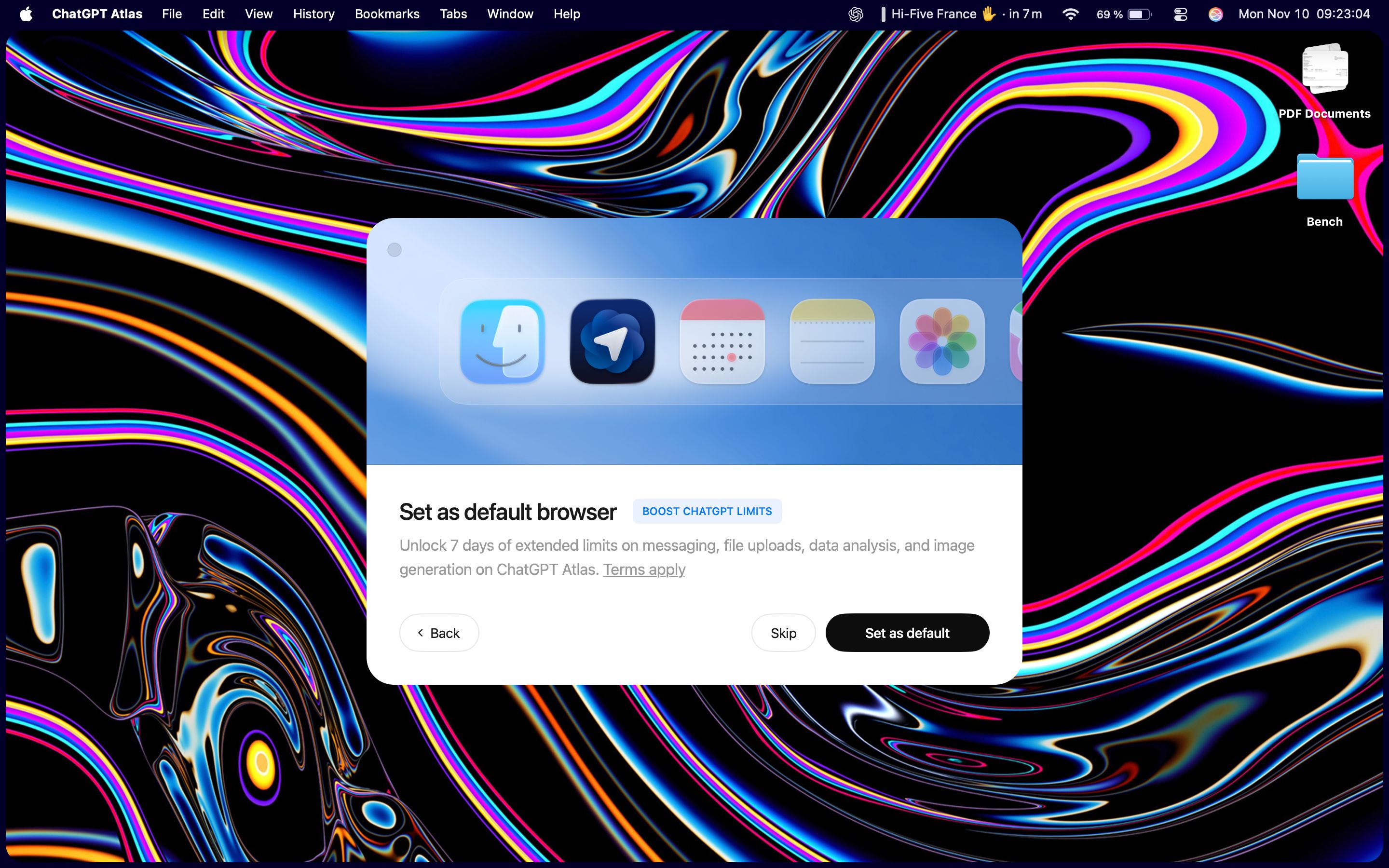 Onboarding (ChatGPT Atlas)