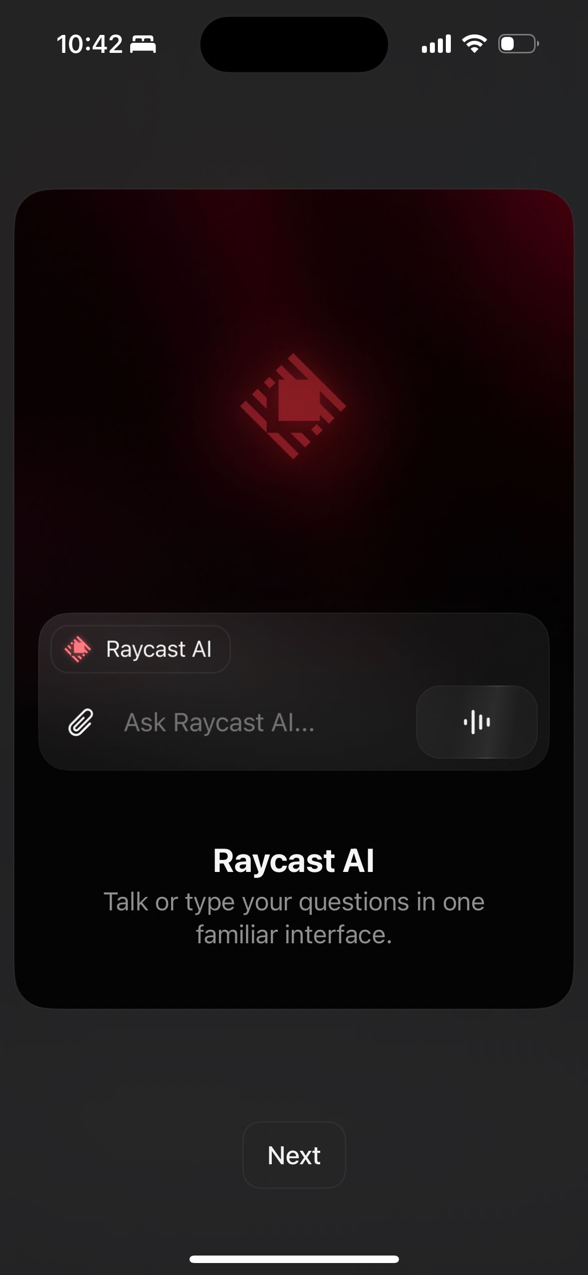 onboarding (Raycast)