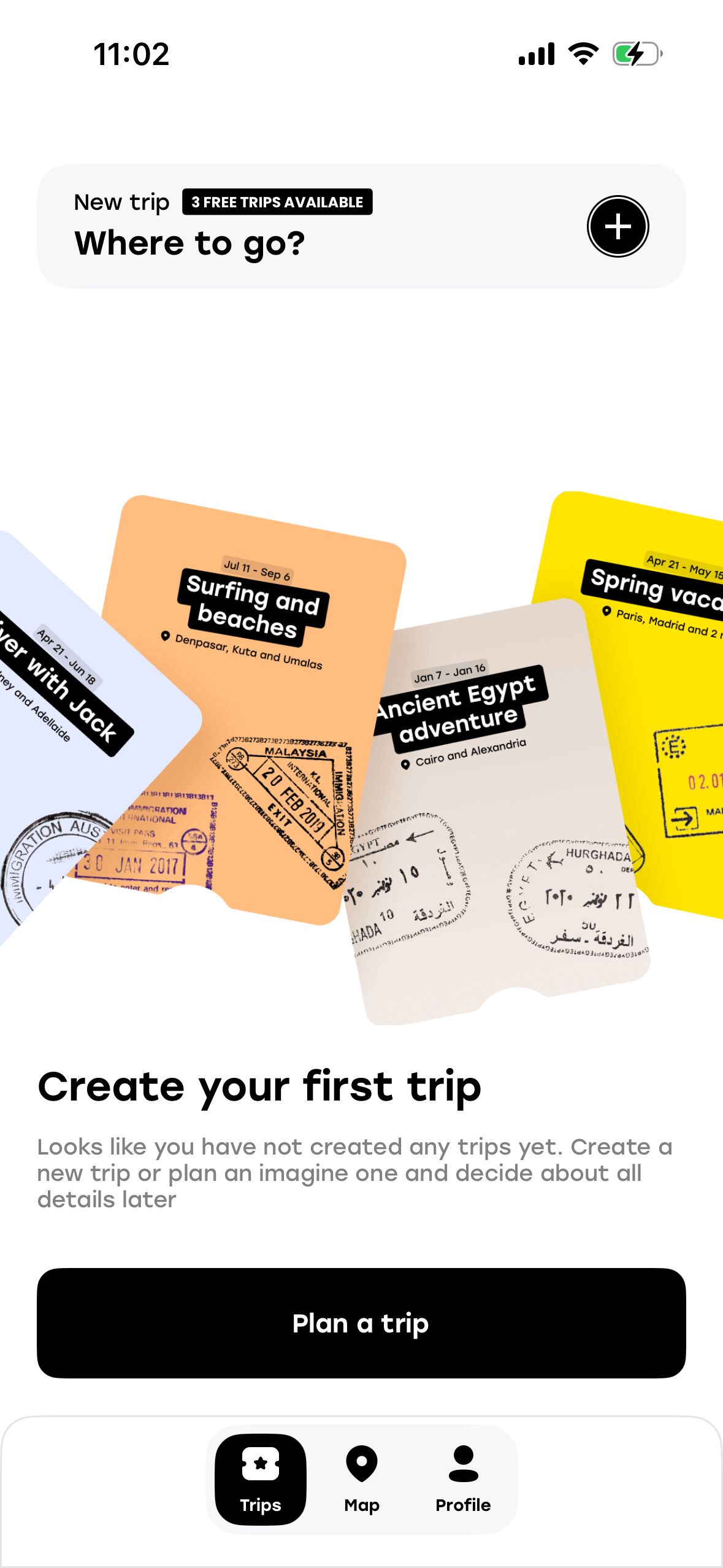 Homepage (Plan & Go)