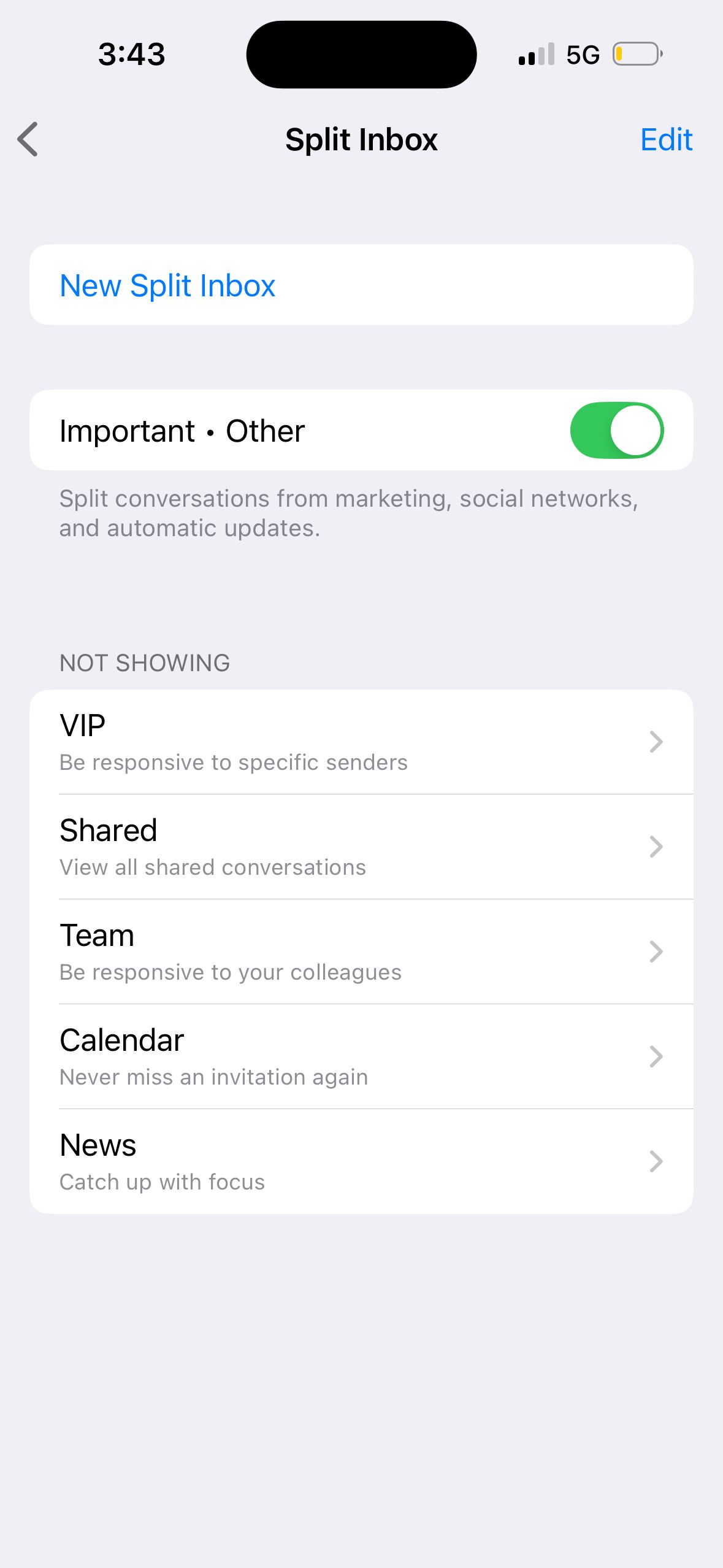 settings (Superhuman)