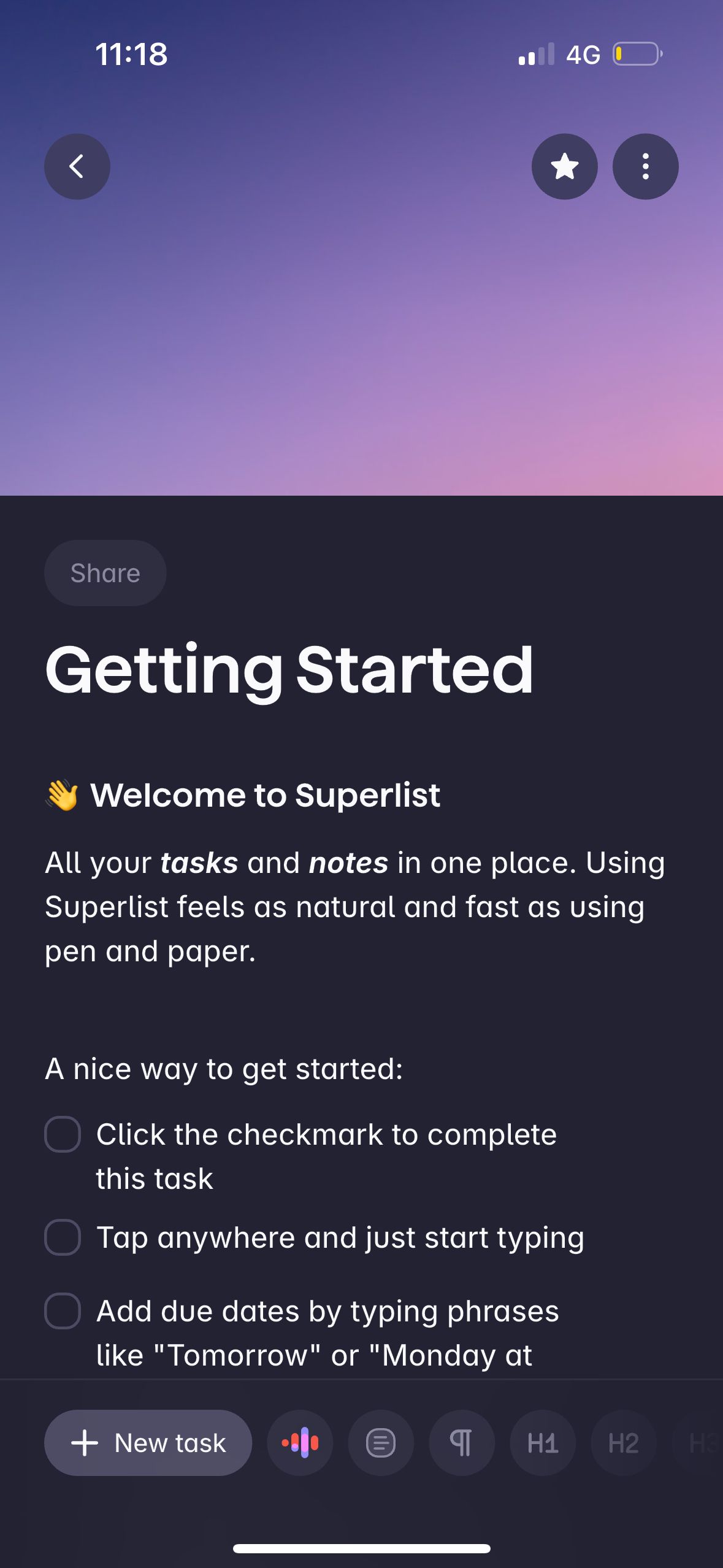 onboarding (Superlist)