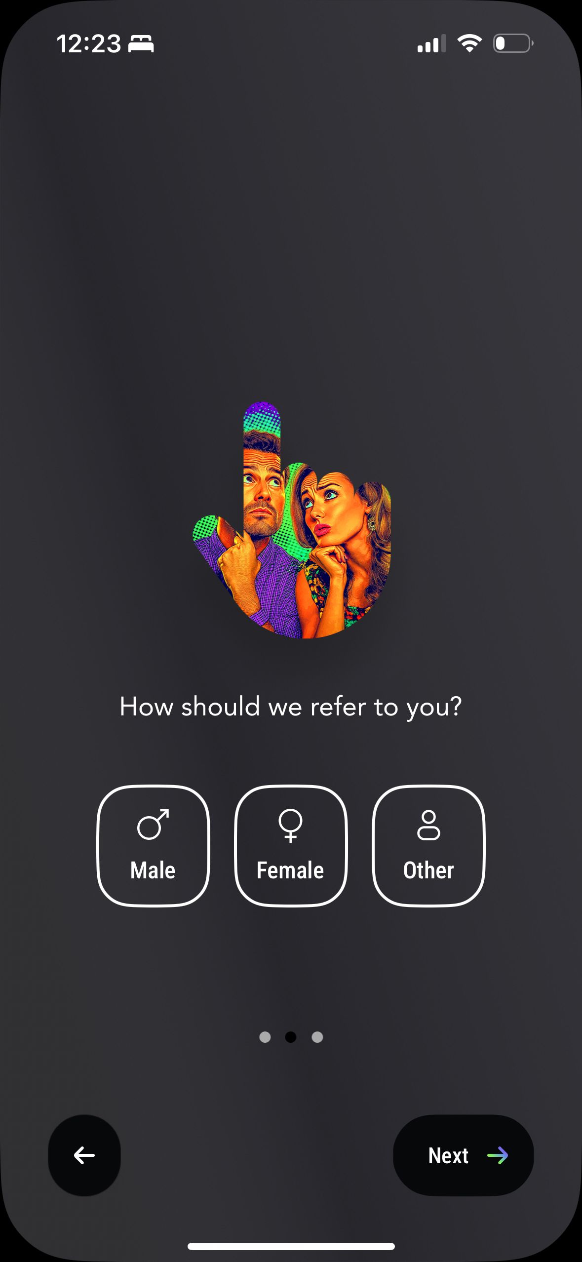 Onboarding (Choosr)