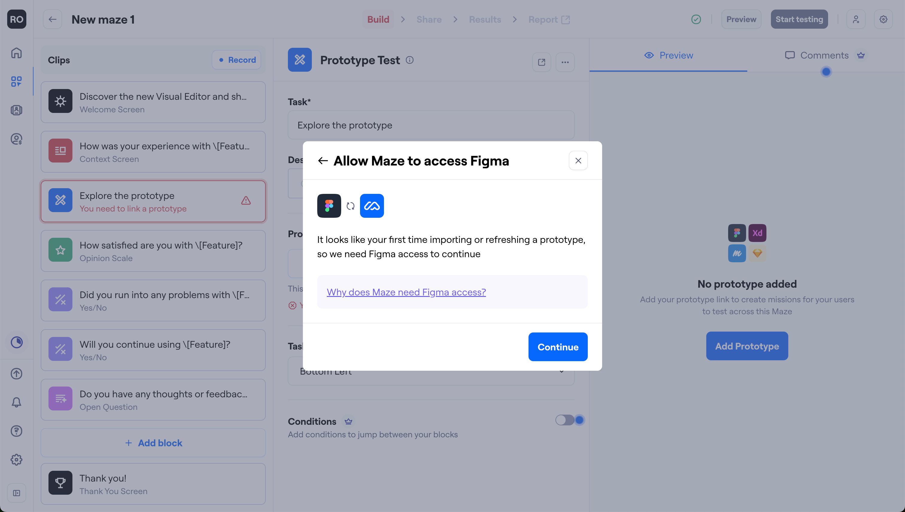 Modal (Maze)