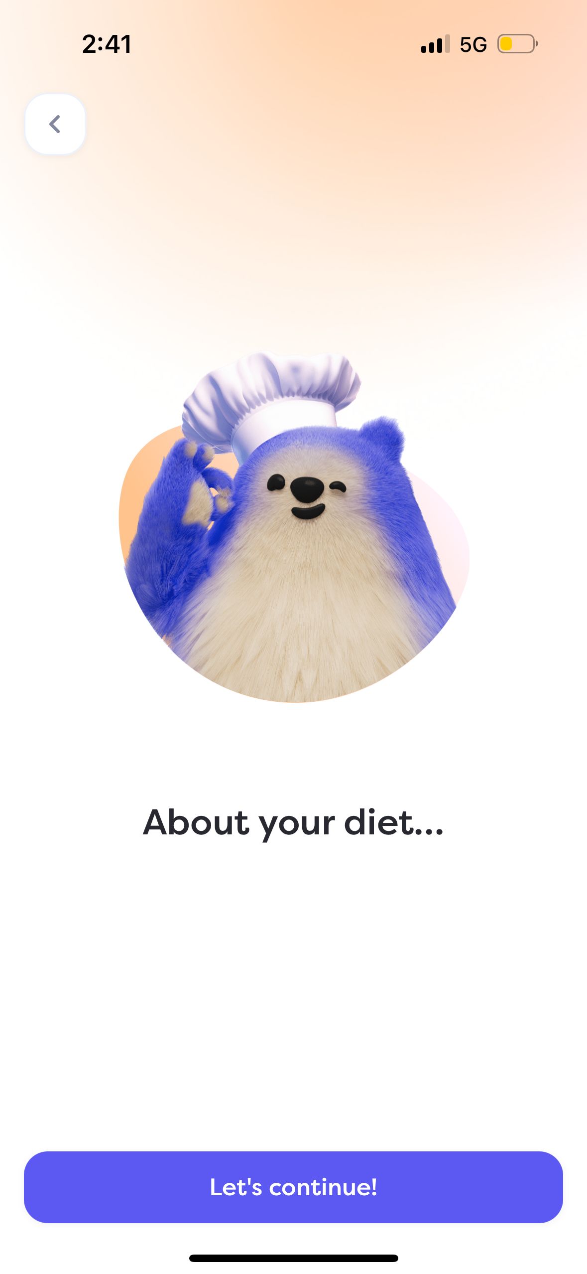 welcome (Diet Assistant)