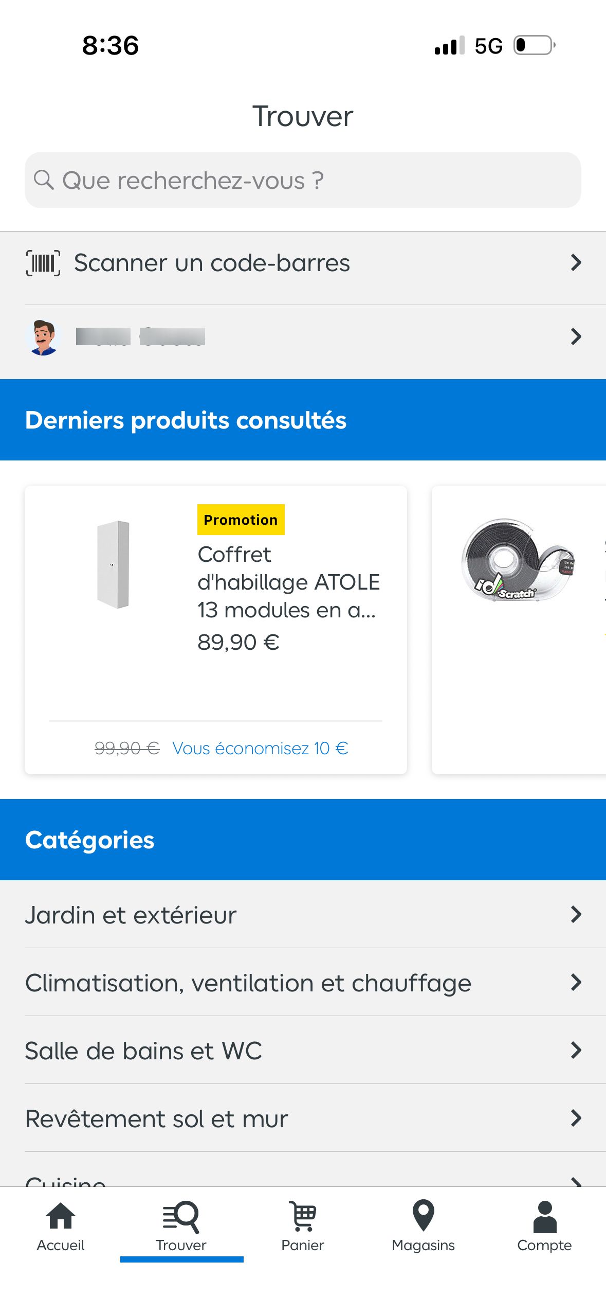 Browse/Search (Castorama)