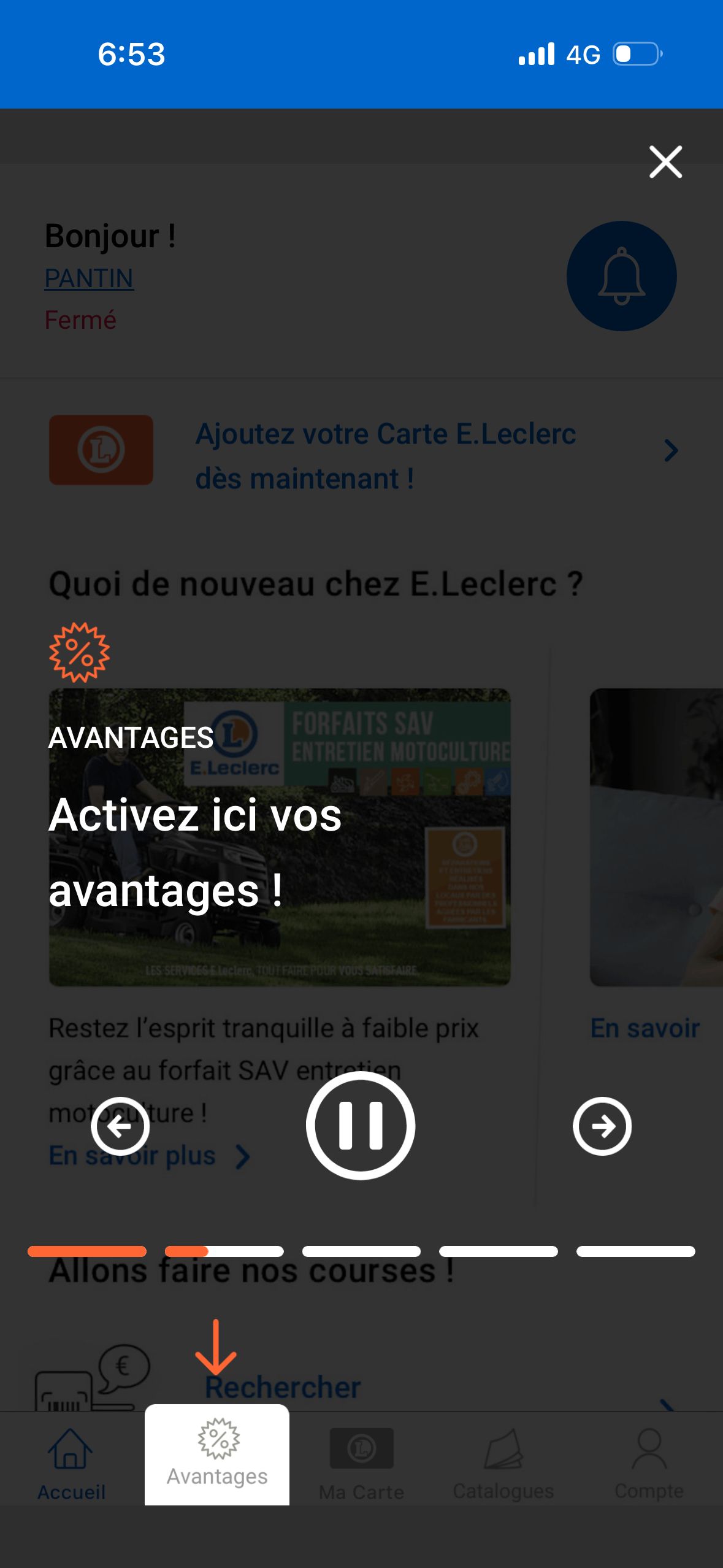 marketing (Mon E. Leclerc)