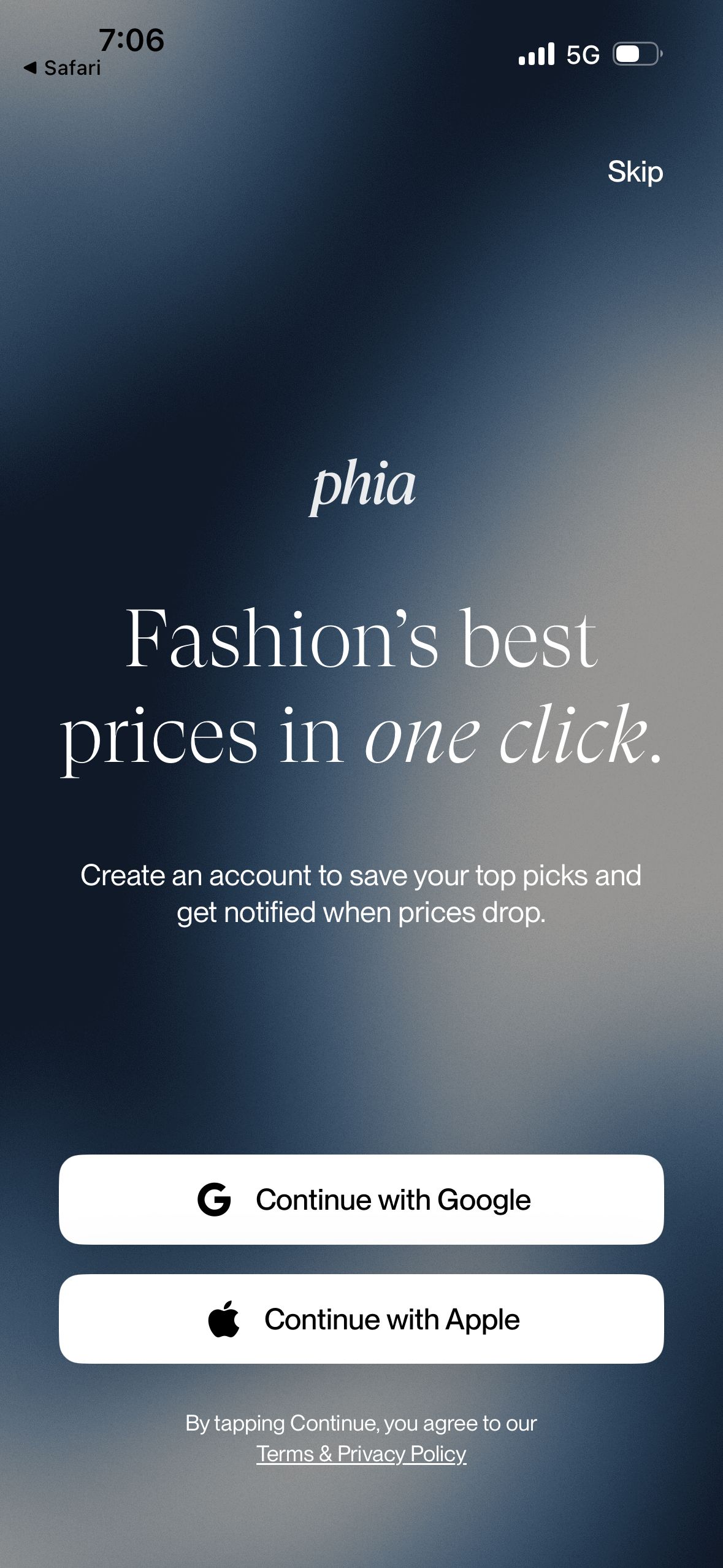 login (Phia)